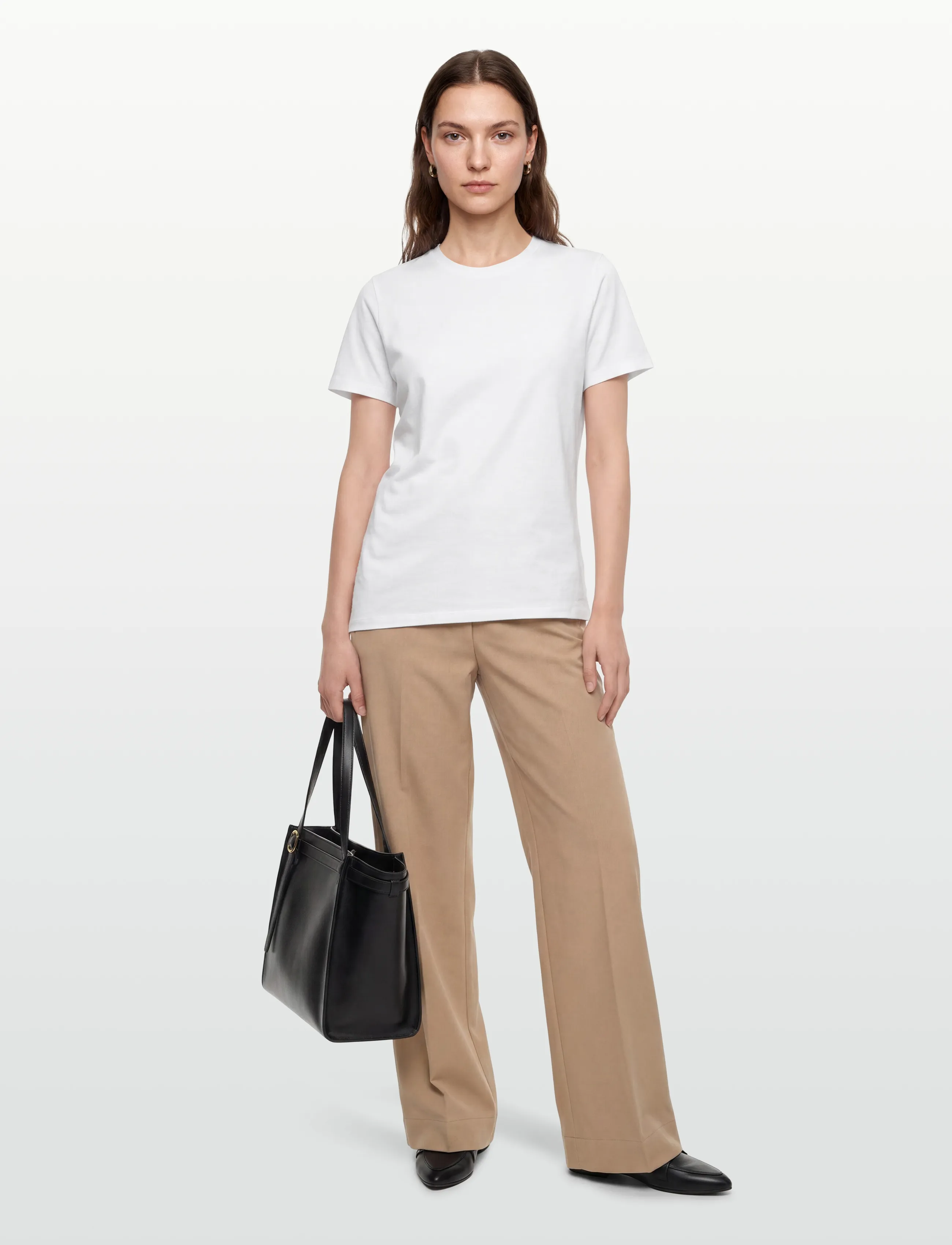 HOLZWEILER W. Regular Tee, Kvinder, Regular T-shirt, Hvid, Str: XS