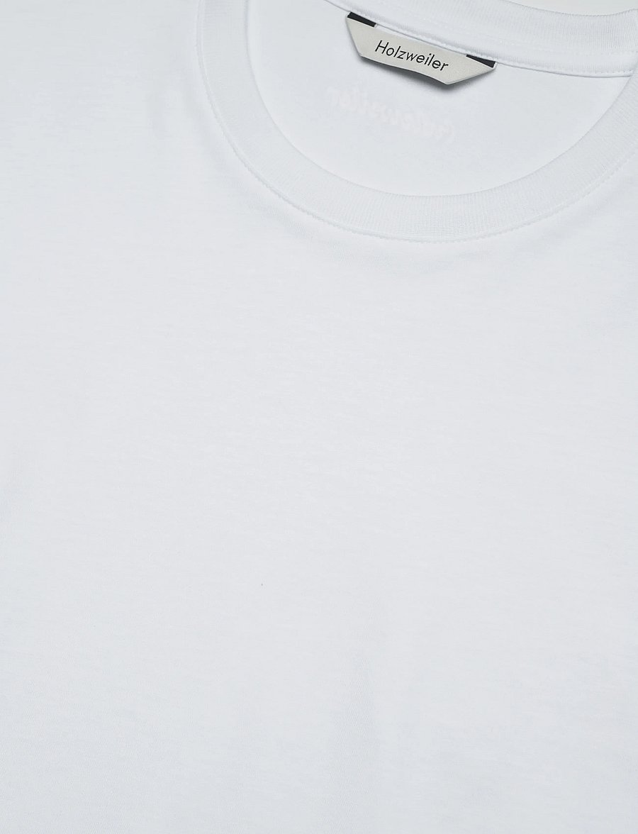 HOLZWEILER - W. Regular Tee - t-shirts - white - 5