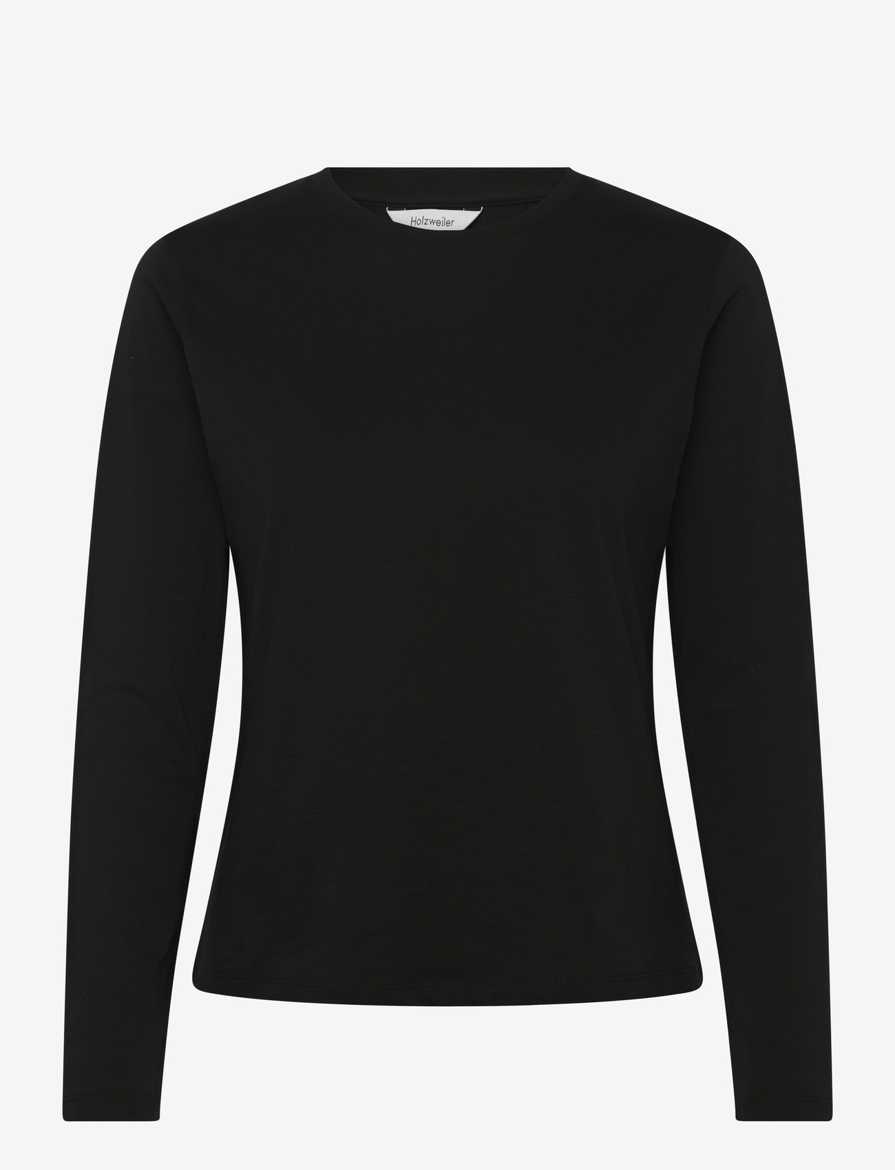 HOLZWEILER - W. Regular Long Sleeve - langærmede toppe - black - 0