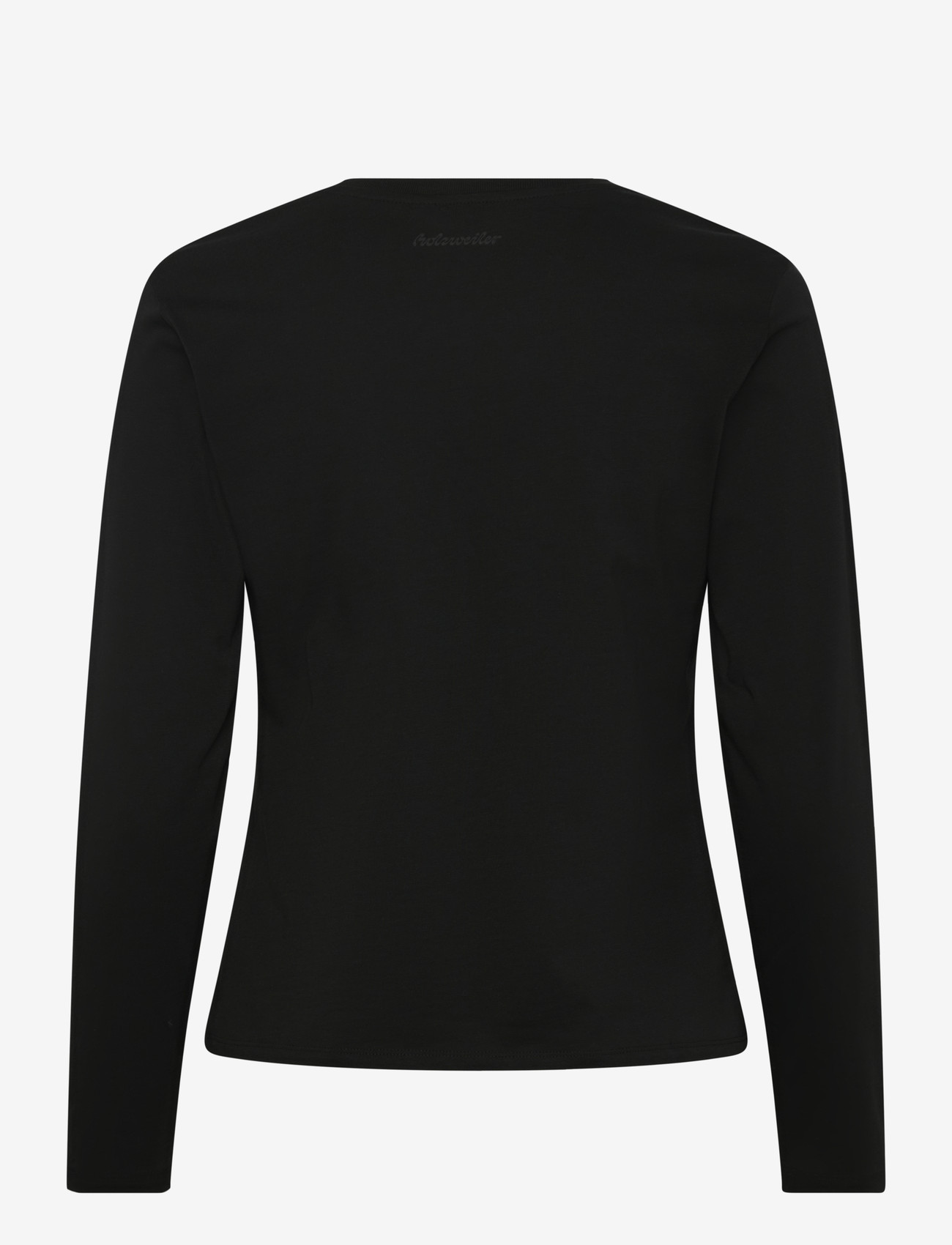 HOLZWEILER - W. Regular Long Sleeve - langærmede toppe - black - 1