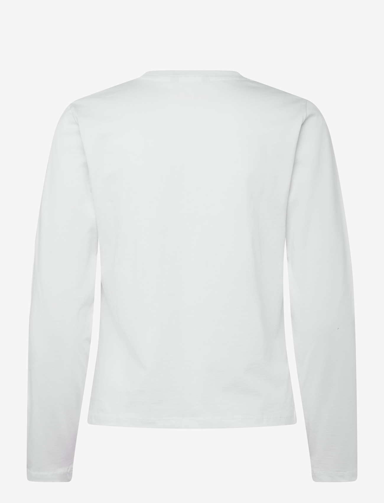 HOLZWEILER - W. Regular Long Sleeve - langärmlige tops - white - 1