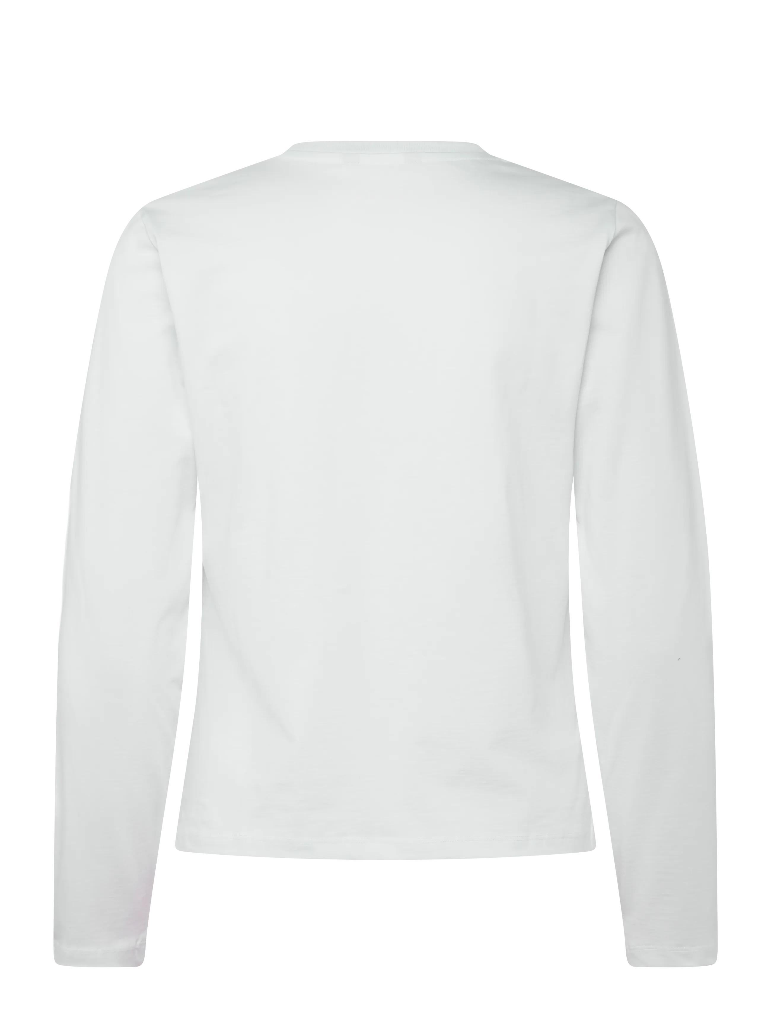 HOLZWEILER - W. Regular Long Sleeve - långärmade toppar - white - 1