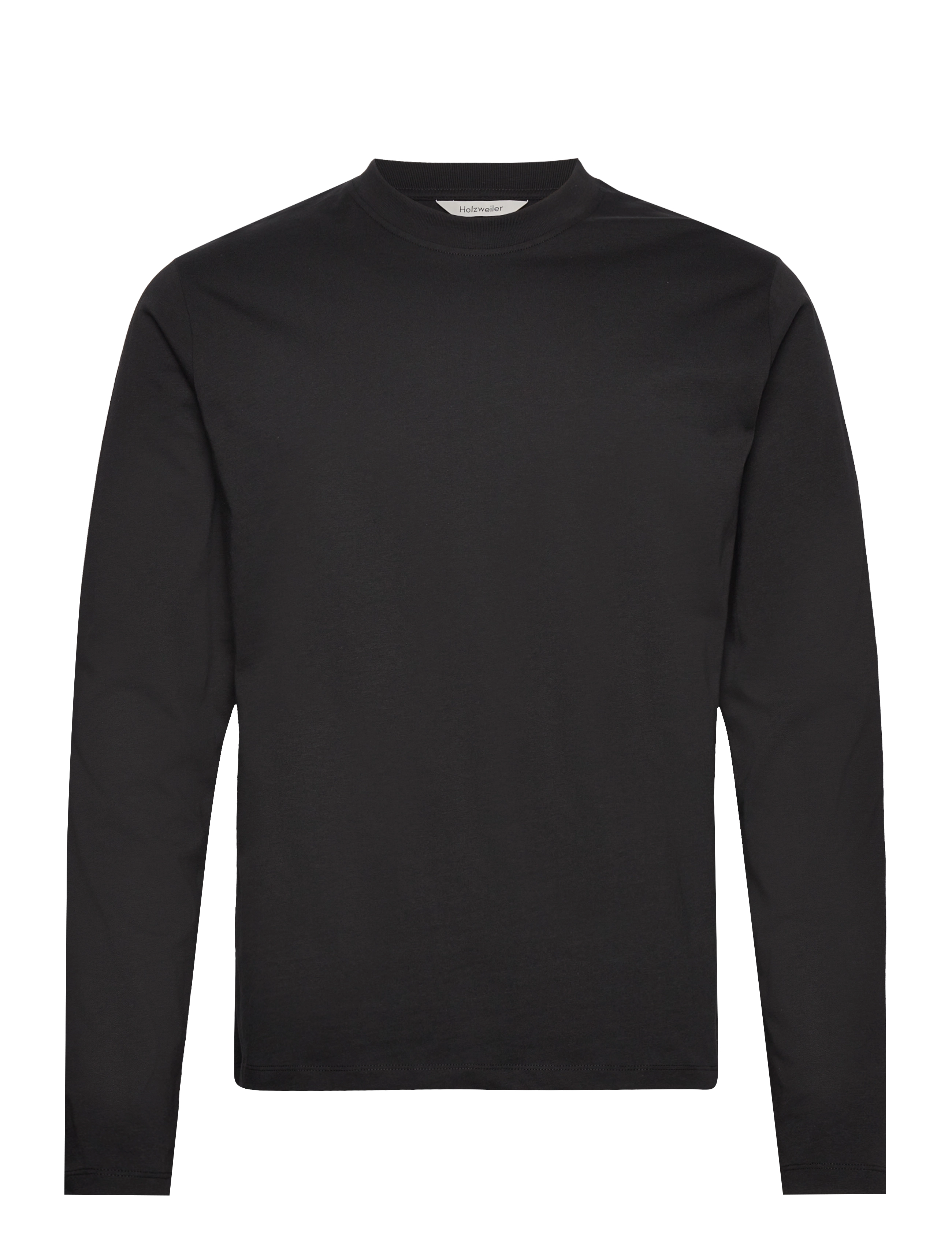 HOLZWEILER M. Regular Long Sleeve, XS, Black, T-Shirts > Langærmede, Herre