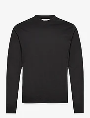 HOLZWEILER - M. Regular Long Sleeve - basic skjortor - black - 0