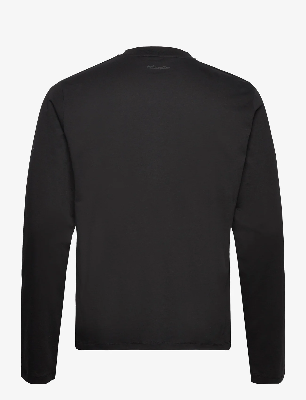 HOLZWEILER - M. Regular Long Sleeve - basic skjortor - black - 1