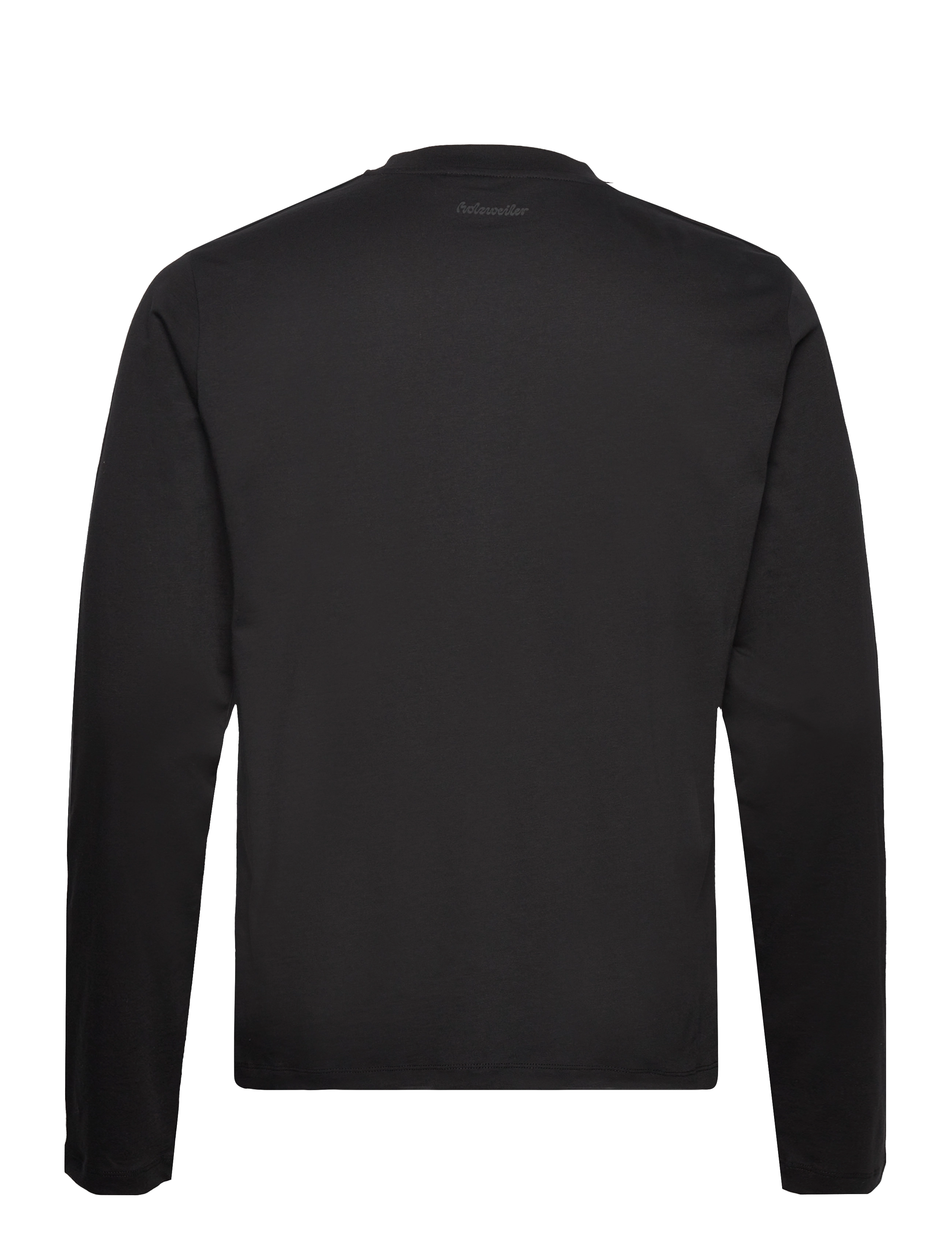 HOLZWEILER - M. Regular Long Sleeve - langærmede t-shirts - black - 1