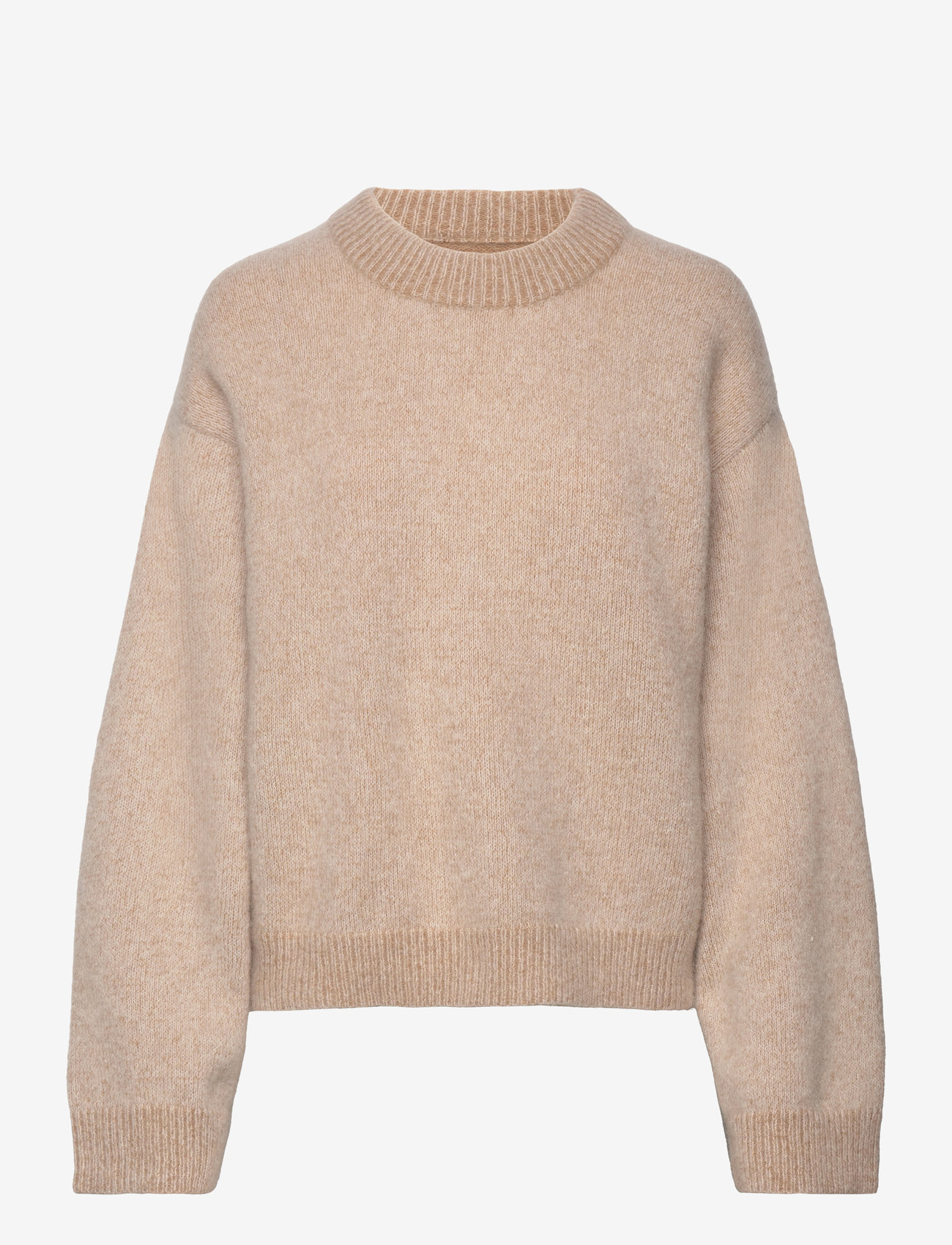 HOLZWEILER - Tine Knit Crew Neck - sviitrid - sand mix - 0