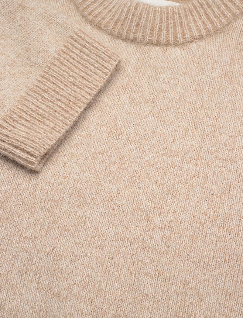 HOLZWEILER - Tine Knit Crew Neck - sviitrid - sand mix - 2