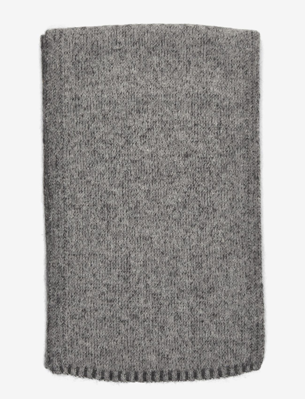 HOLZWEILER - Tine Knit Scarf - halstørklæder - dk. grey mix - 1