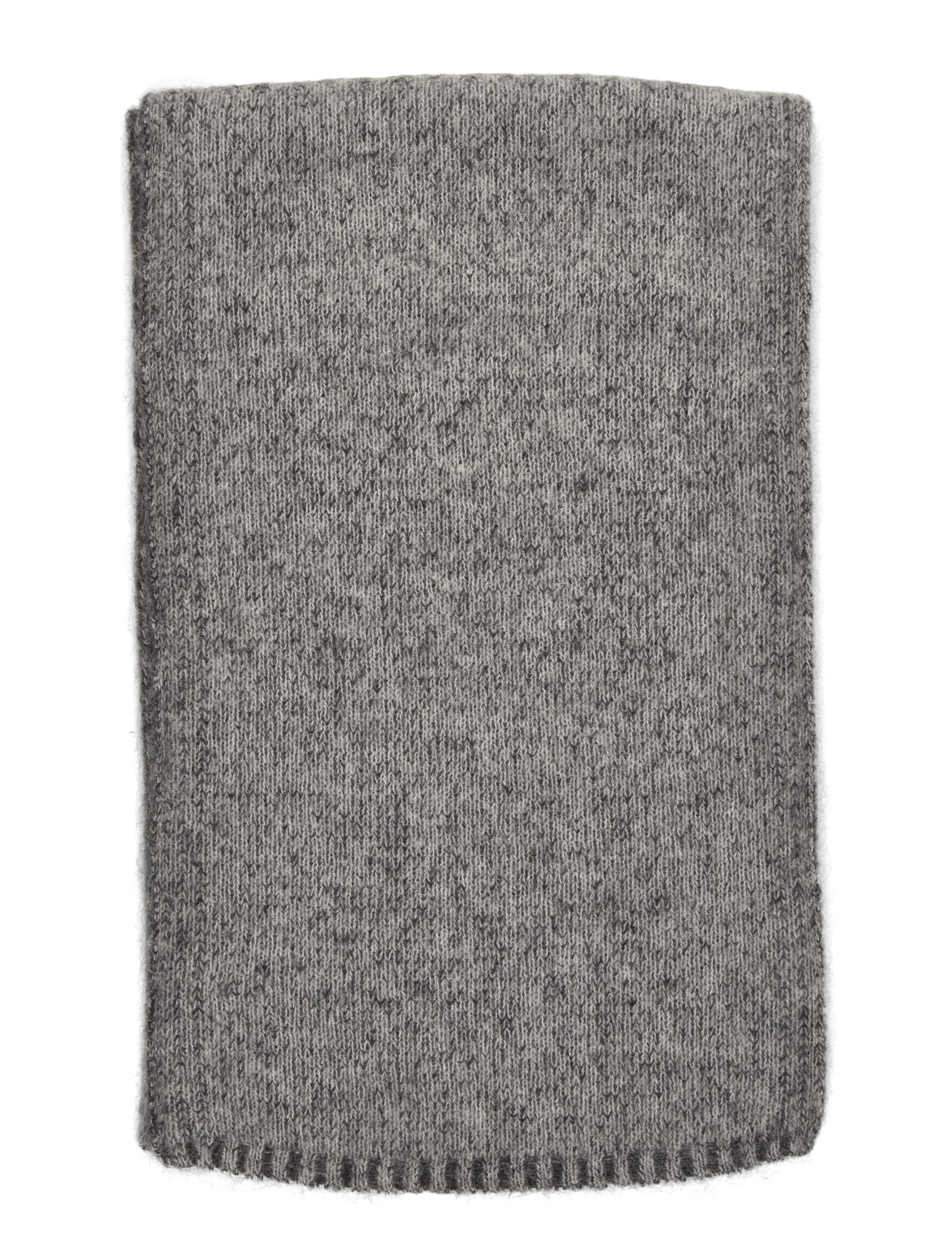 HOLZWEILER - Tine Knit Scarf - accessories - dk. grey mix - 1