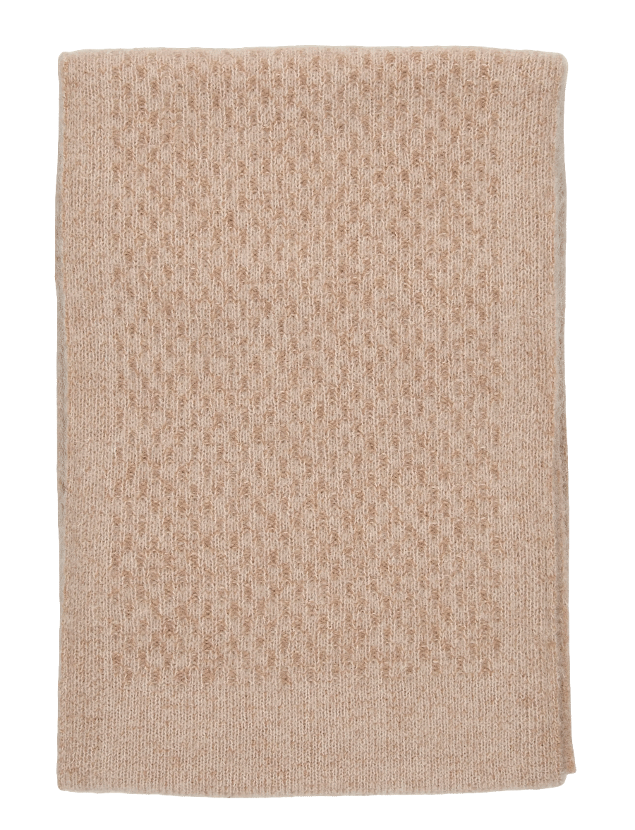 HOLZWEILER - Tine Knit Scarf - talvesallid - sand mix - 1
