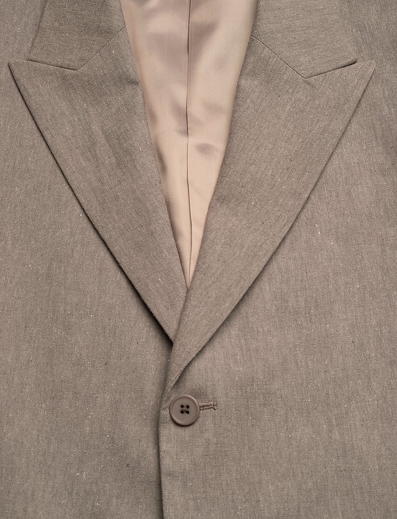 HOLZWEILER - Alex Suit Jacket - Ühe rinnatisega pintsakud - taupe - 2