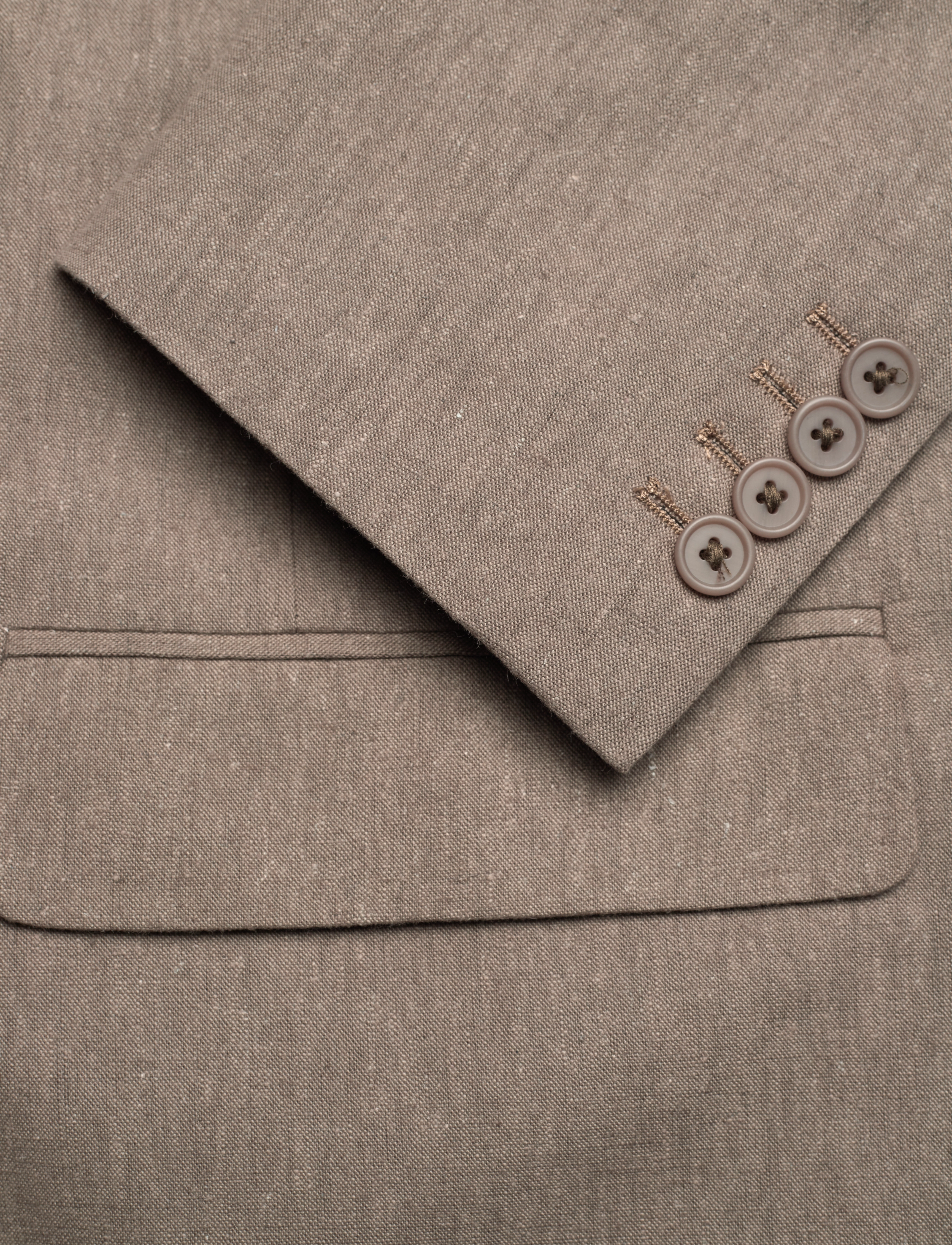 HOLZWEILER - Alex Suit Jacket - enkeltradede blazere - taupe - 3