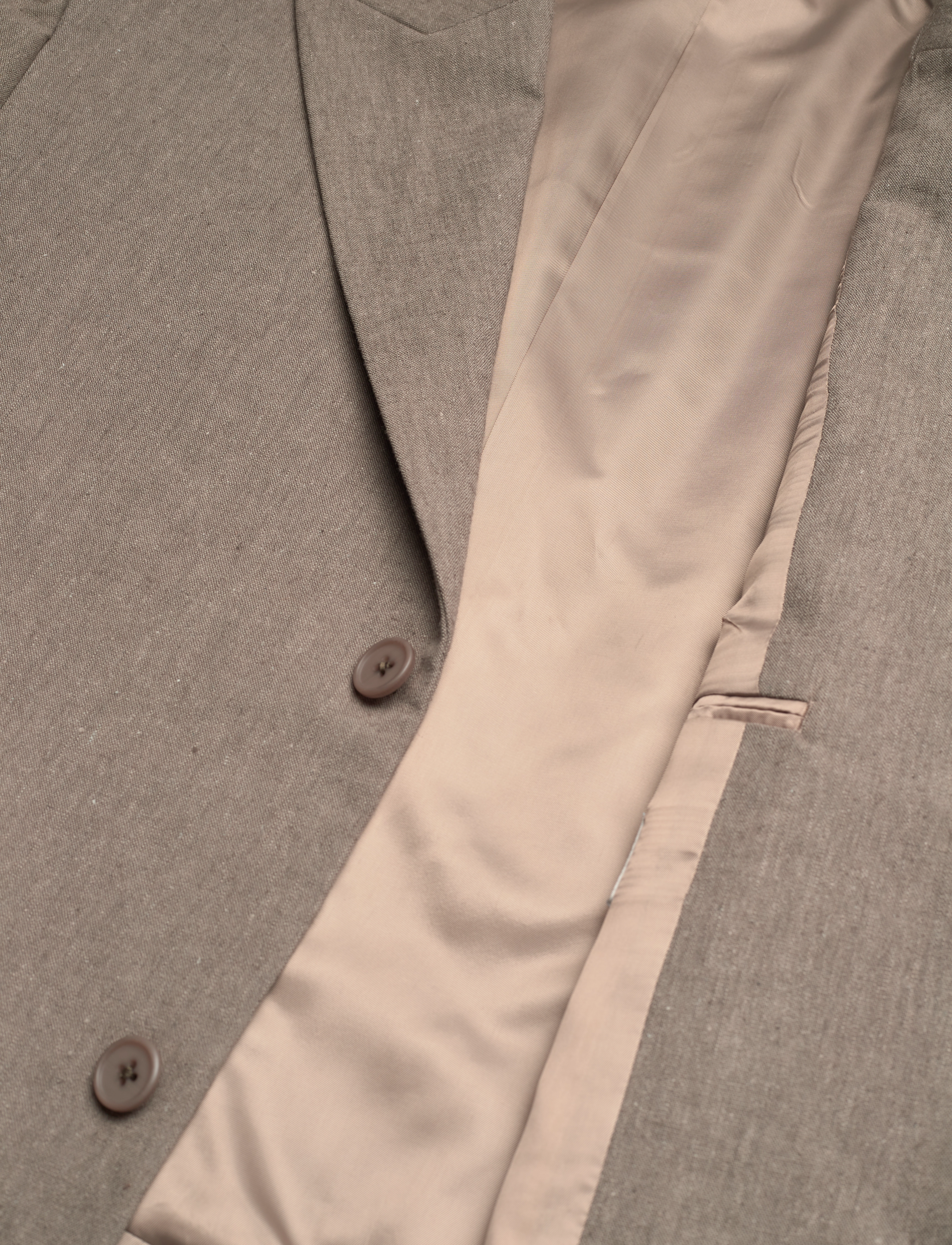 HOLZWEILER - Alex Suit Jacket - enkeltradede blazere - taupe - 4