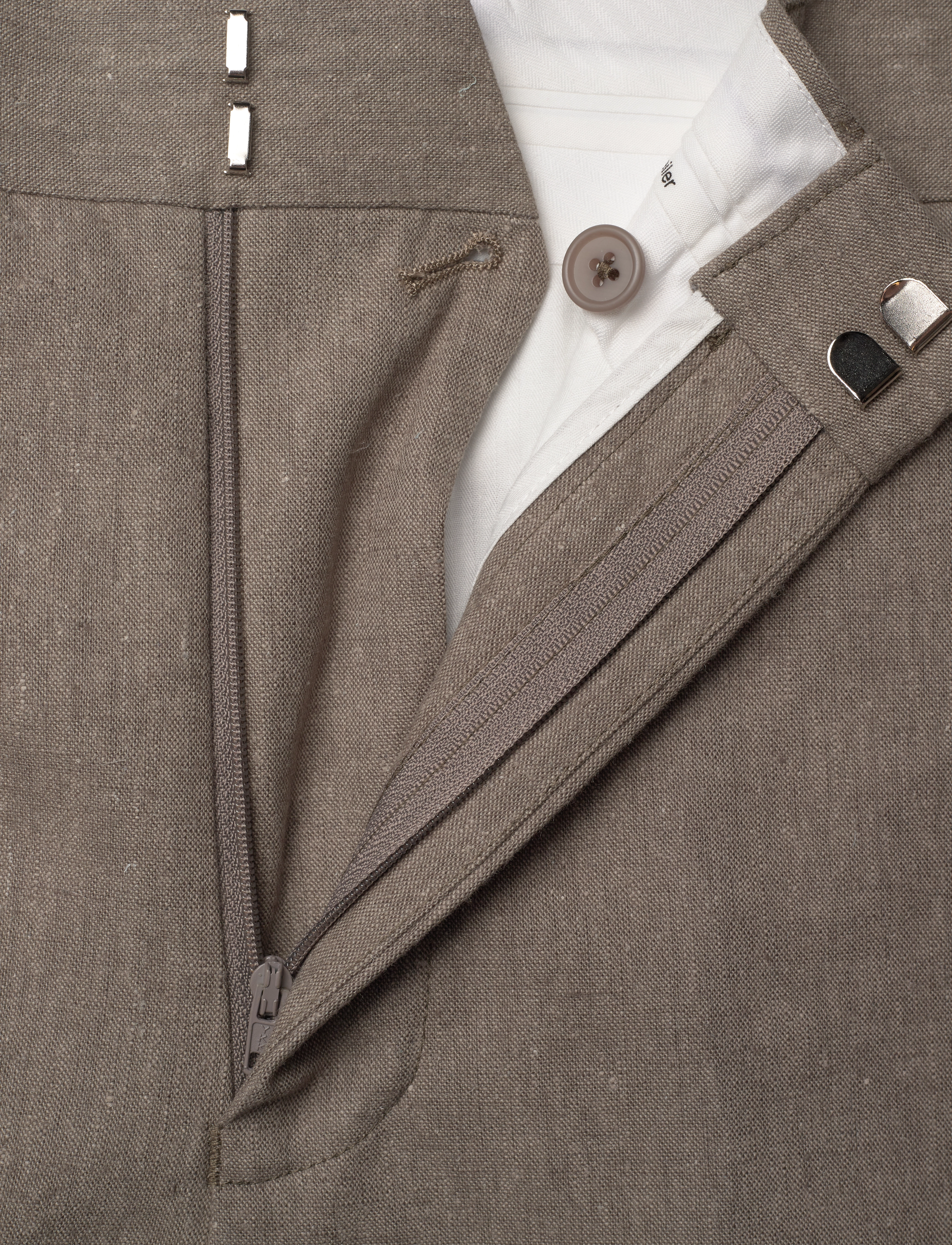 HOLZWEILER - Neo Suit Trousers - jakkesætsbukser - taupe - 3