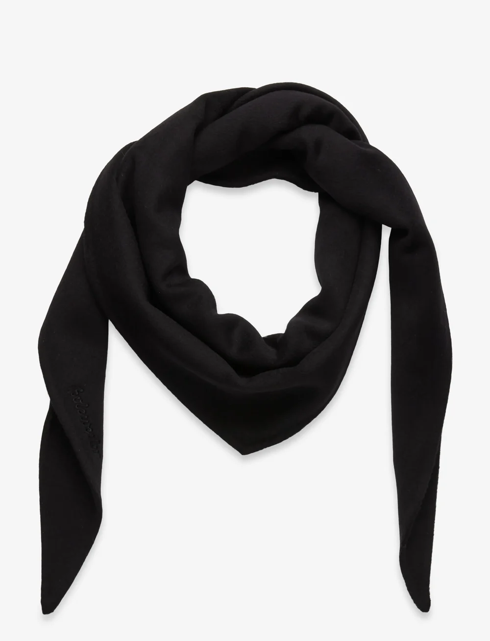 HOLZWEILER - Felsa Wool Scarf - halsdukar - black - 0