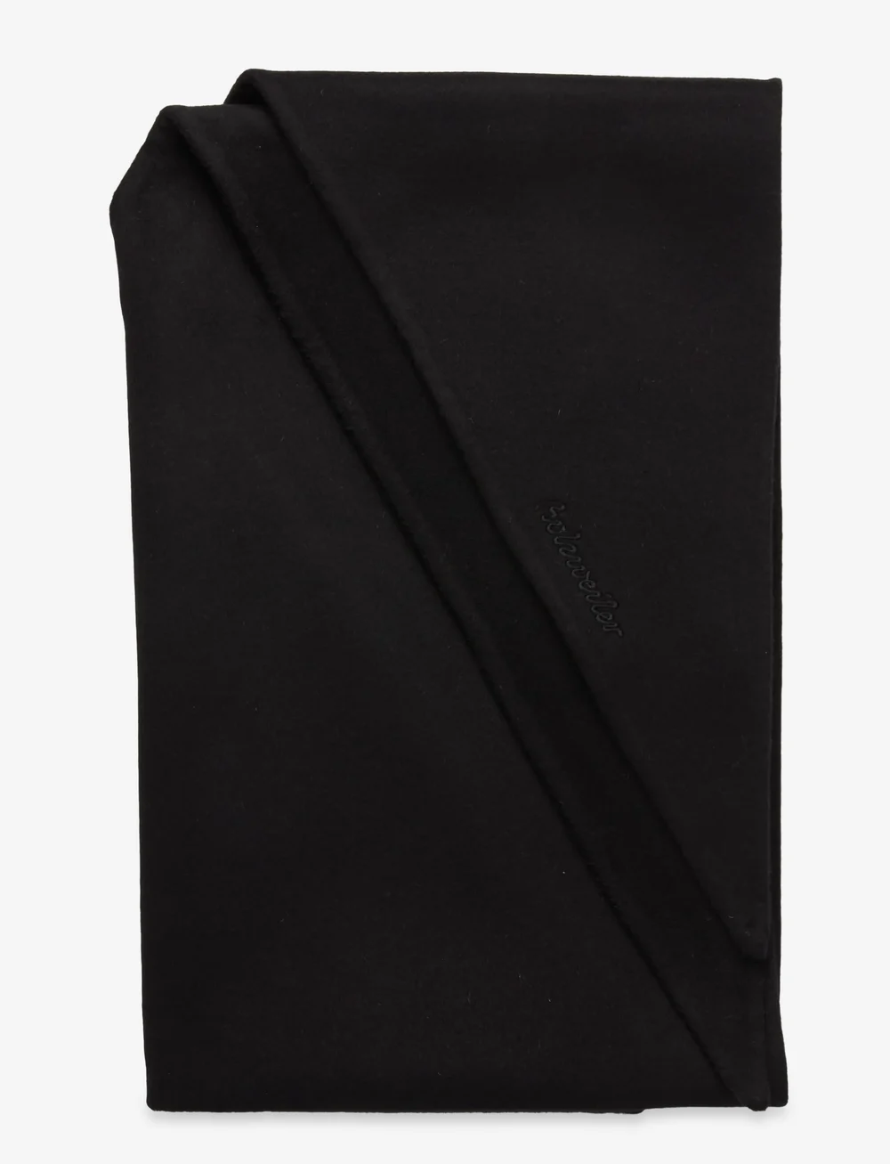 HOLZWEILER - Felsa Wool Scarf - halsdukar - black - 1