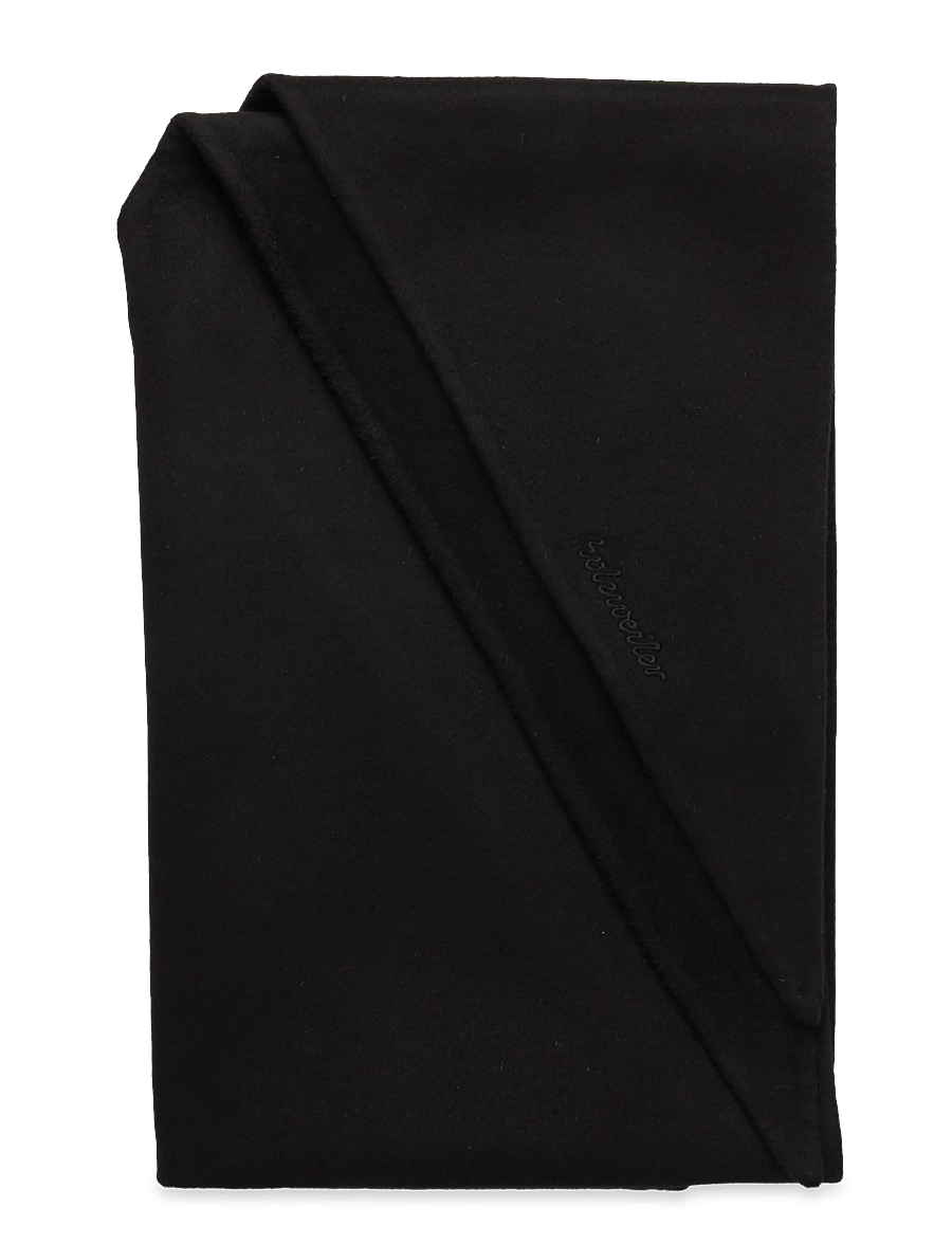 HOLZWEILER - Felsa Wool Scarf - talvesallid - black - 1