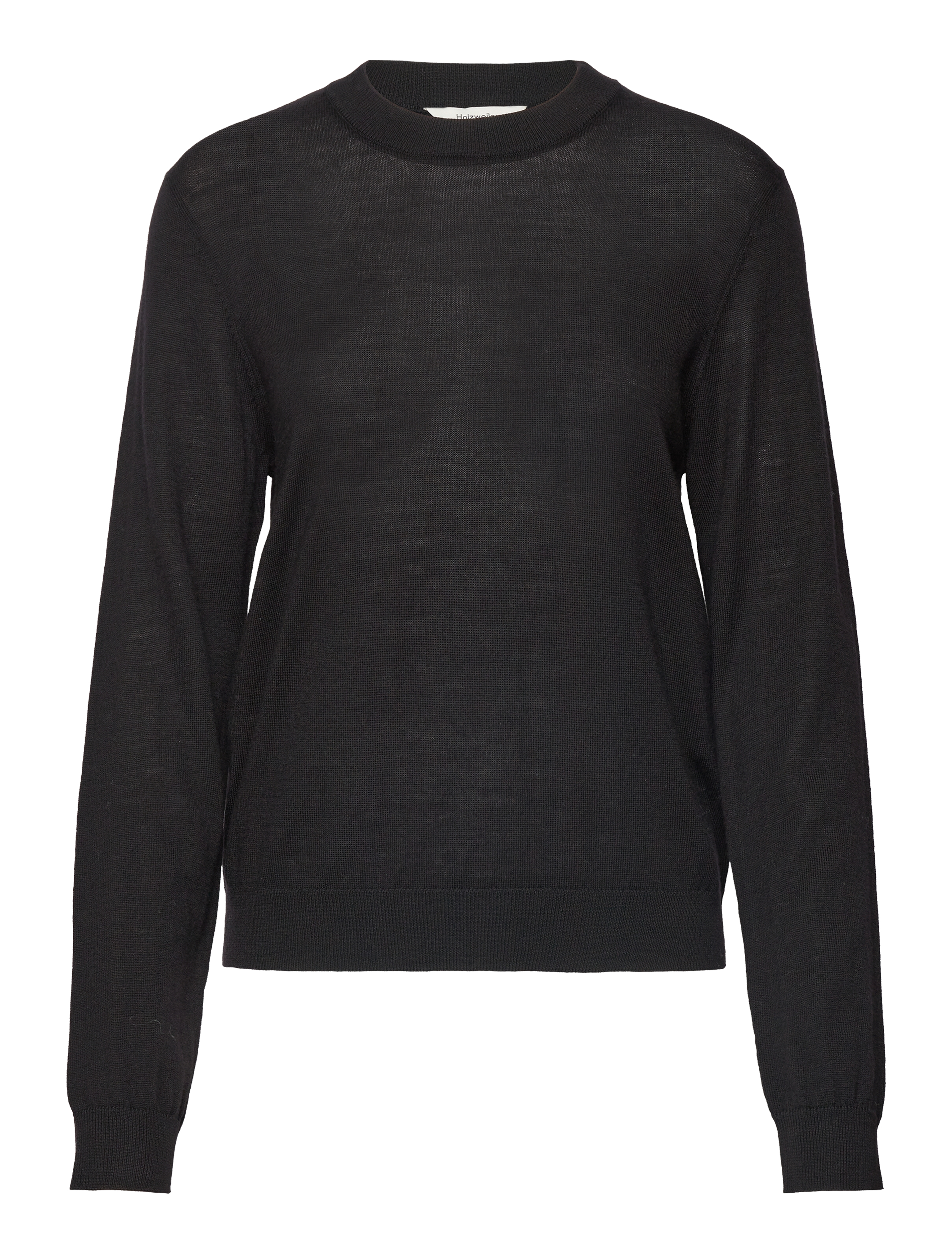 HOLZWEILER W. Merino Crew Schwarz - XS - Damen