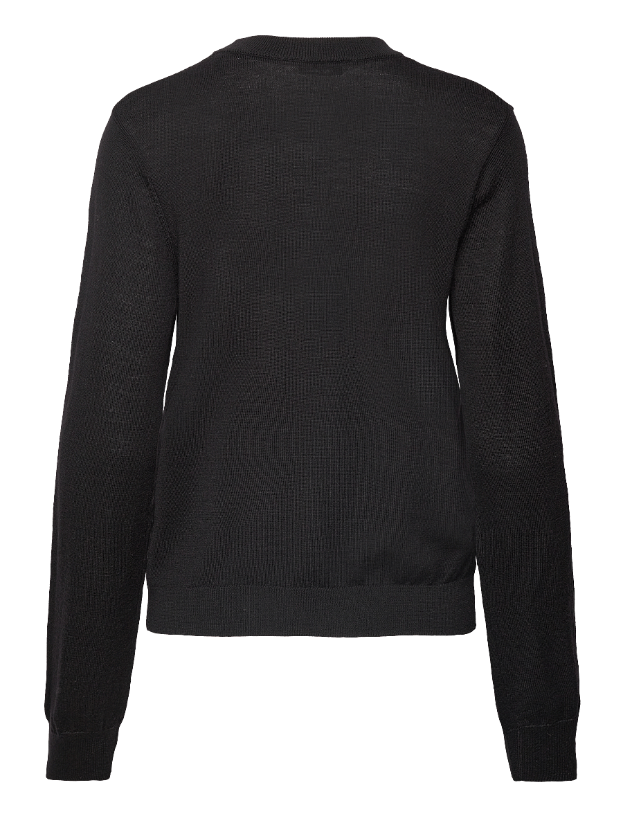 HOLZWEILER - W. Merino Crew - kampsunid - black - 1