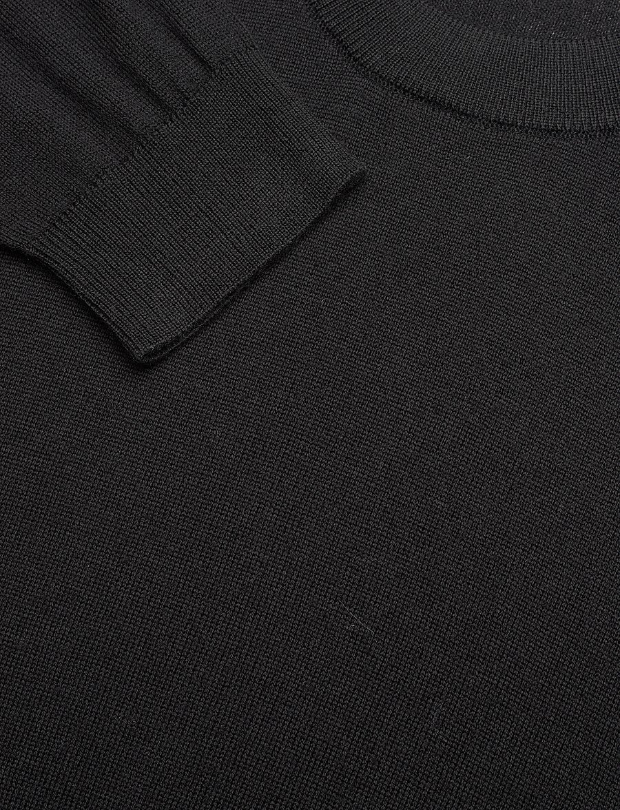 HOLZWEILER - W. Merino Crew - kampsunid - black - 2