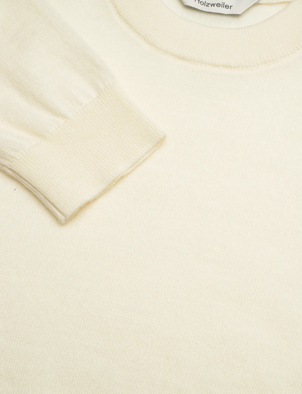 HOLZWEILER - W. Merino Crew - striktrøjer - ecru - 2