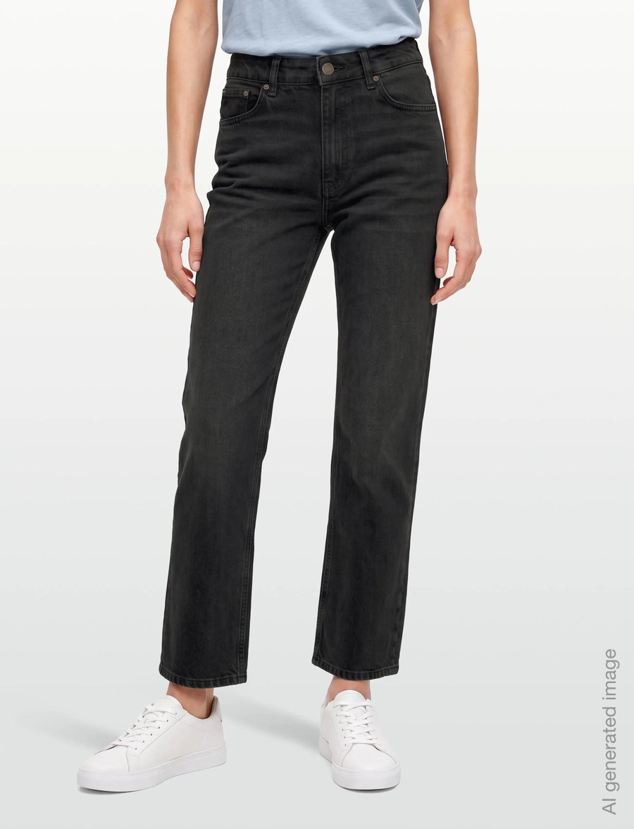 HOLZWEILER - W Regular Jeans - straight jeans - black washed - 3