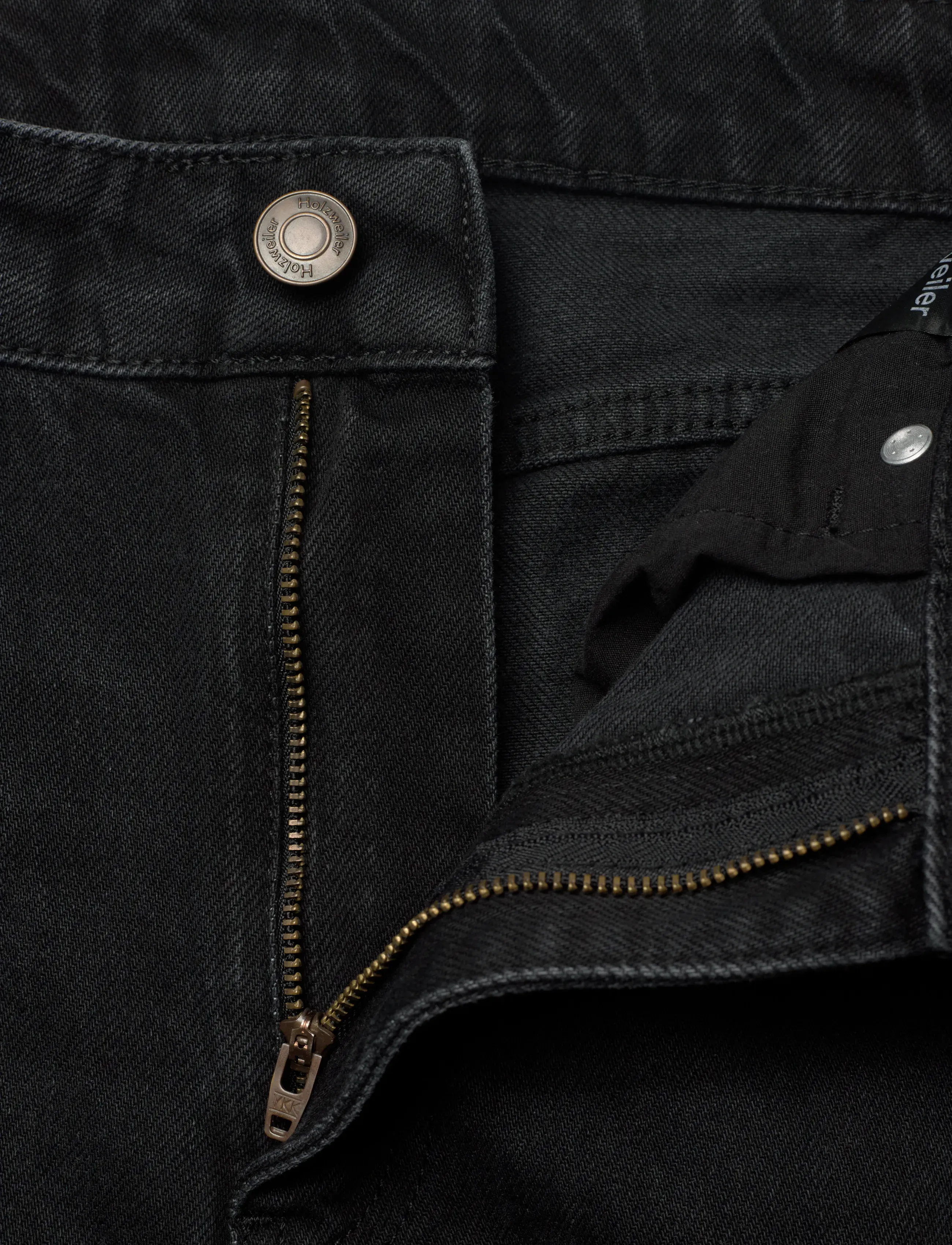HOLZWEILER - W Regular Jeans - straight jeans - black washed - 3