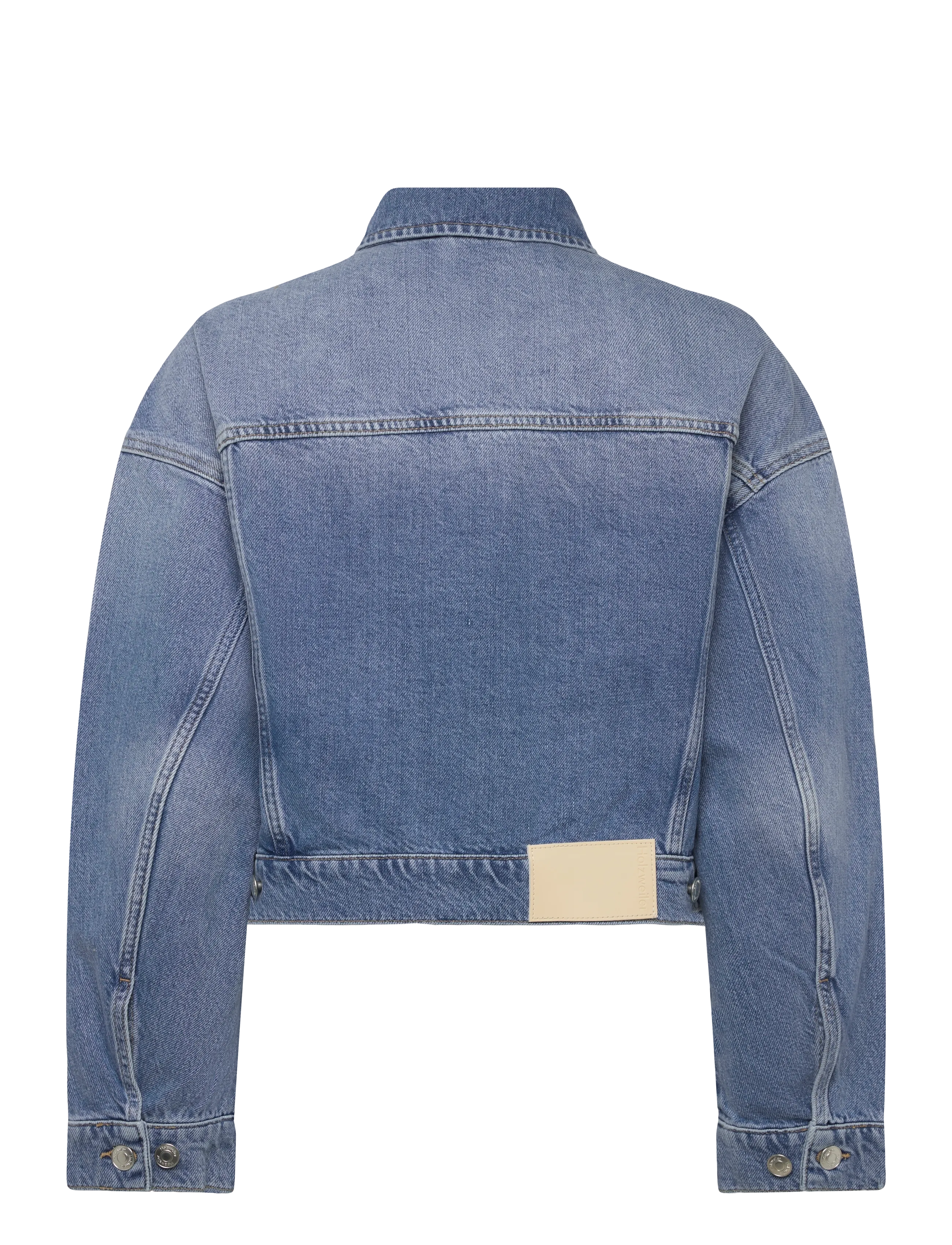 HOLZWEILER - W Cropped Denim Jacket - frühlingsjacken - lt. blue - 1