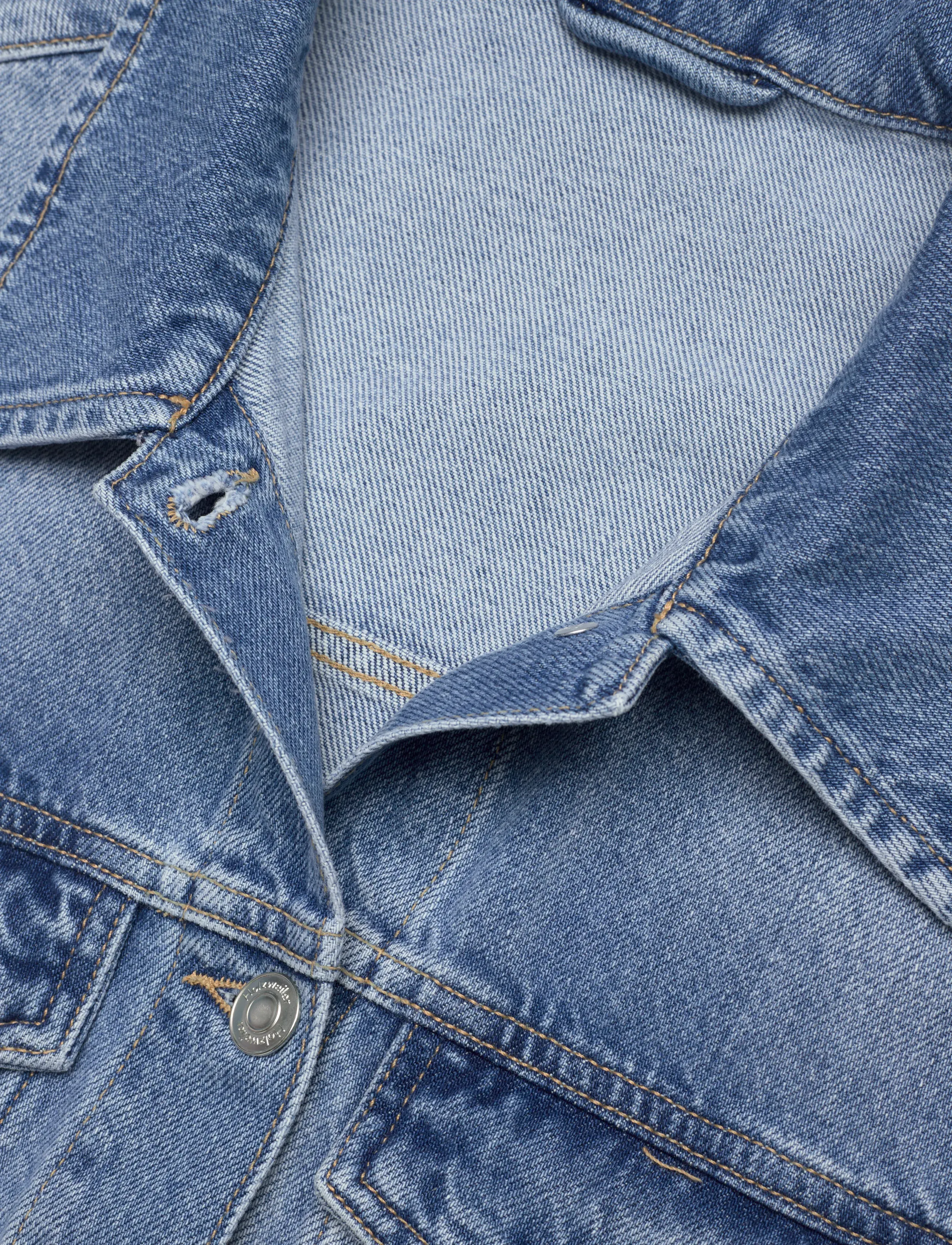 HOLZWEILER - W Cropped Denim Jacket - frühlingsjacken - lt. blue - 2