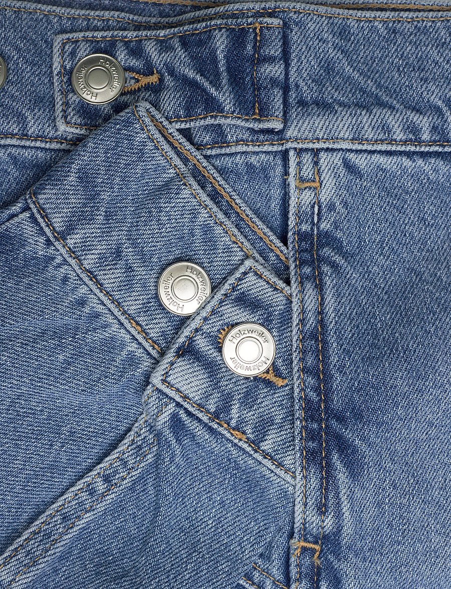 HOLZWEILER - W Cropped Denim Jacket - spring jackets - lt. blue - 3