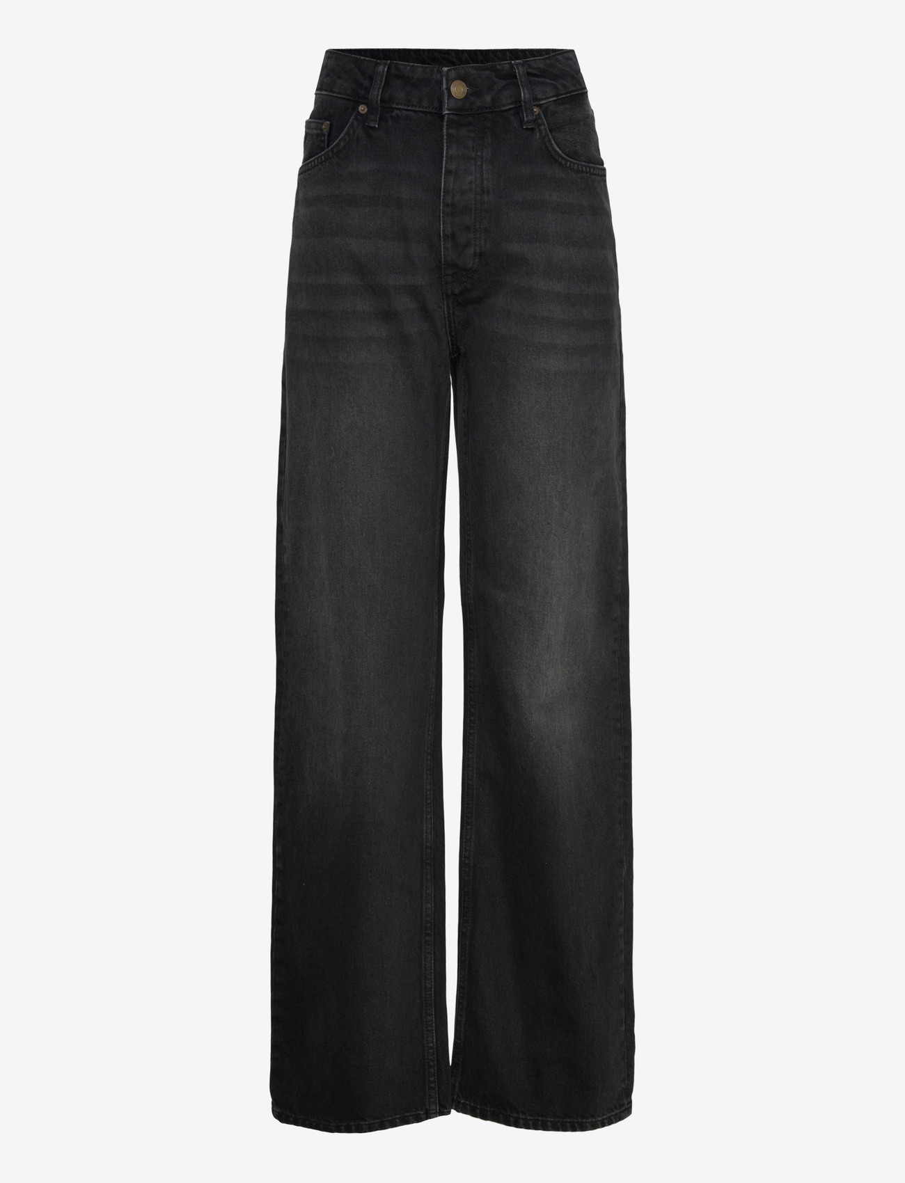 HOLZWEILER - M Straight Jeans - regular jeans - black washed - 0