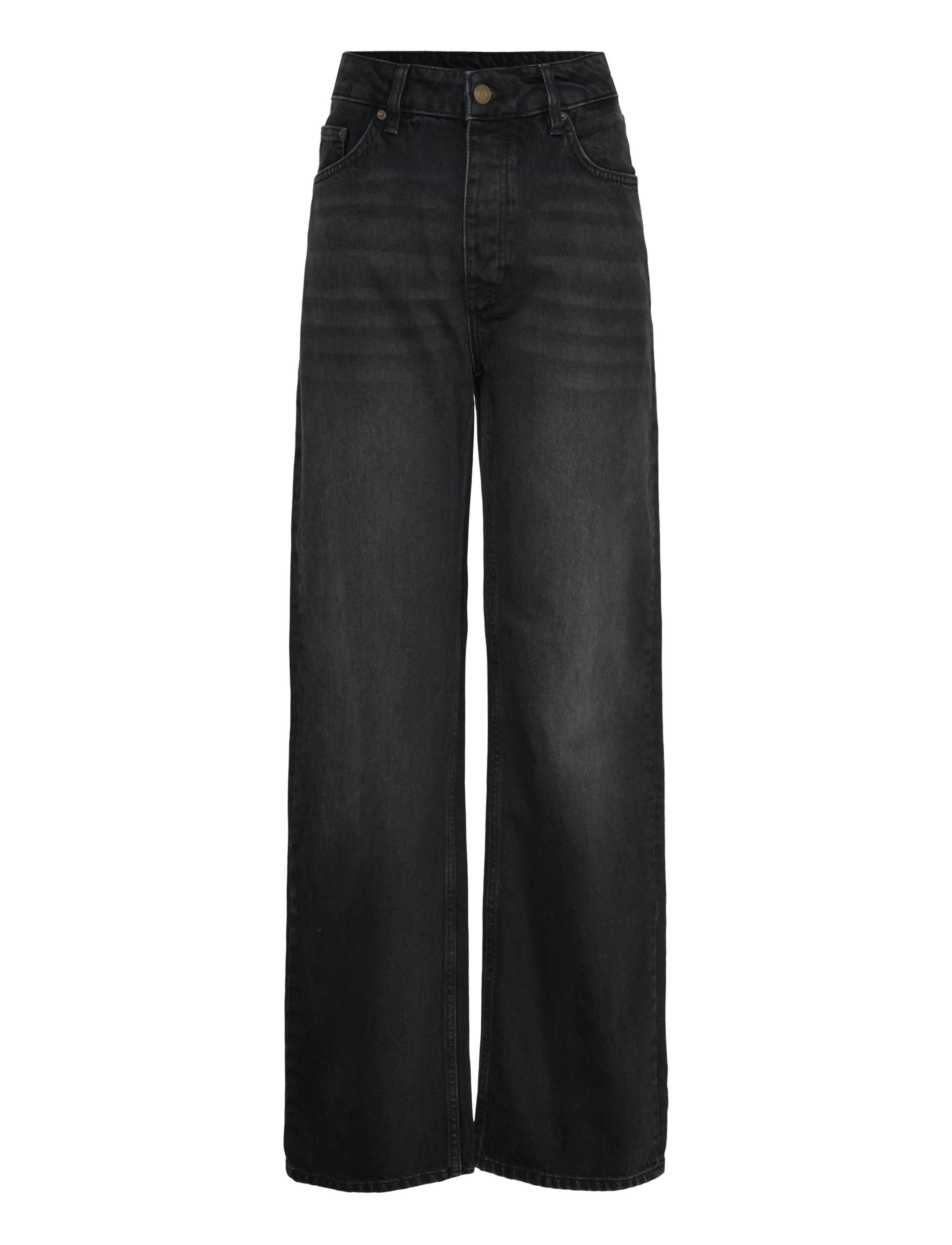 HOLZWEILER M Straight Jeans - Kleidung - BLACK WASHED / black