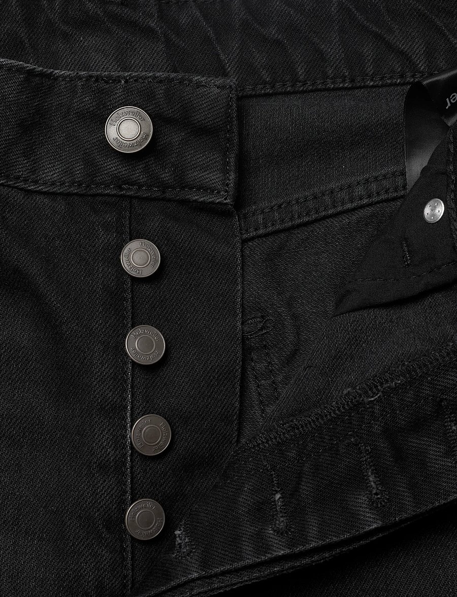 HOLZWEILER - M Straight Jeans - klassikalised teksad - black washed - 3