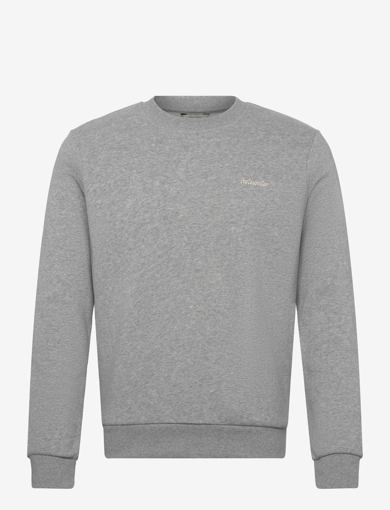 HOLZWEILER - M Regular Crew - sweatshirts - grey mix - 0