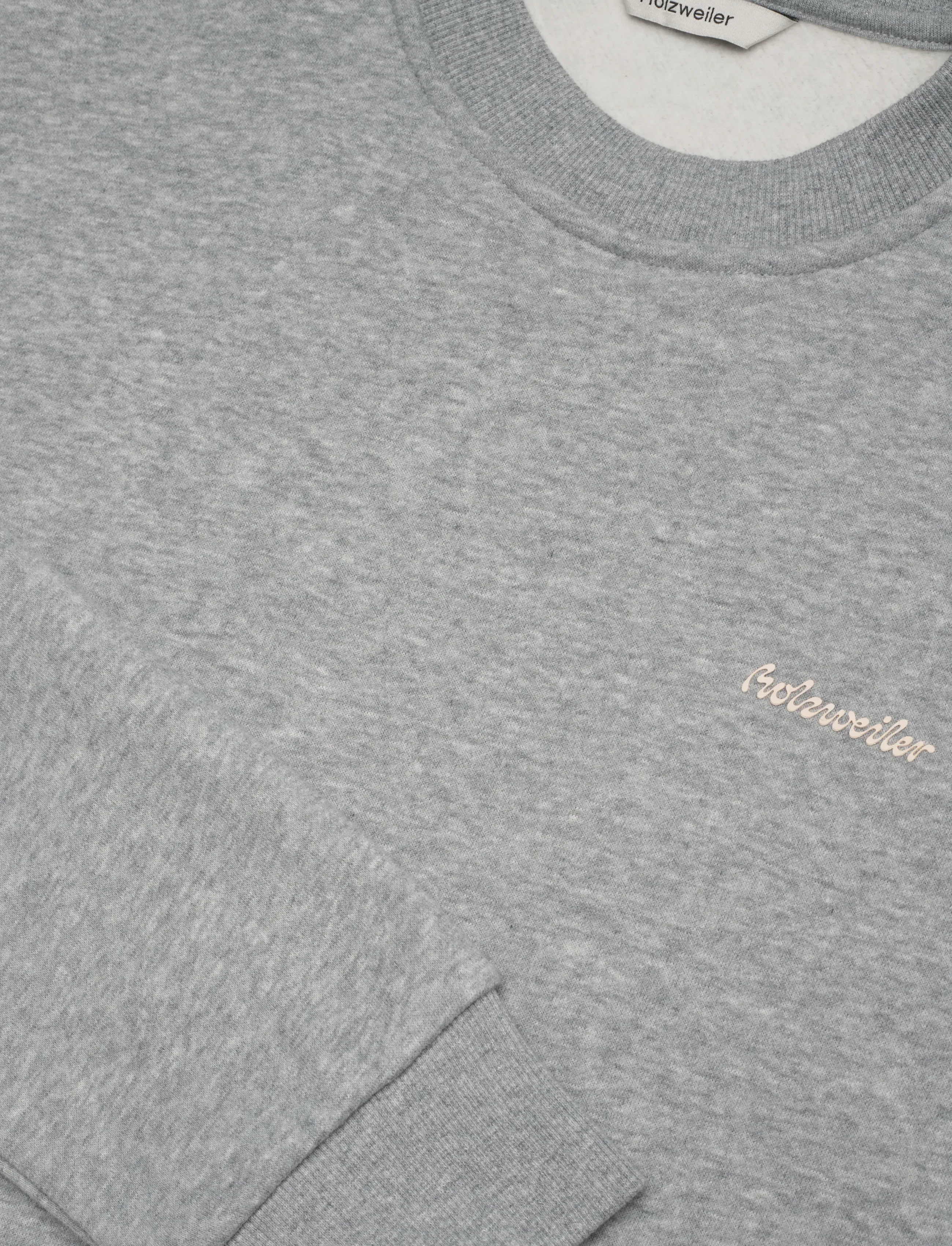 HOLZWEILER - M Regular Crew - sweatshirts & hoodies - grey mix - 2