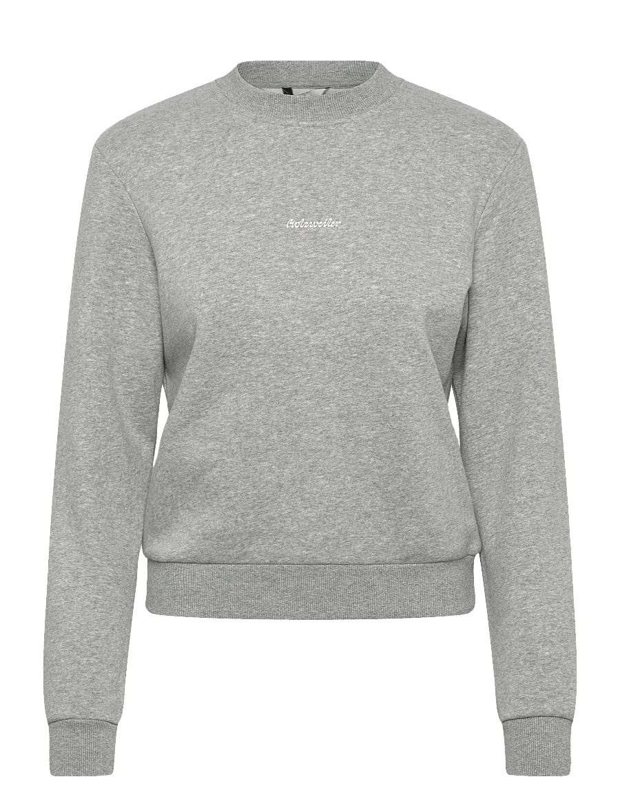 HOLZWEILER - W Regular Crew - sweatshirts - grey mix - 0