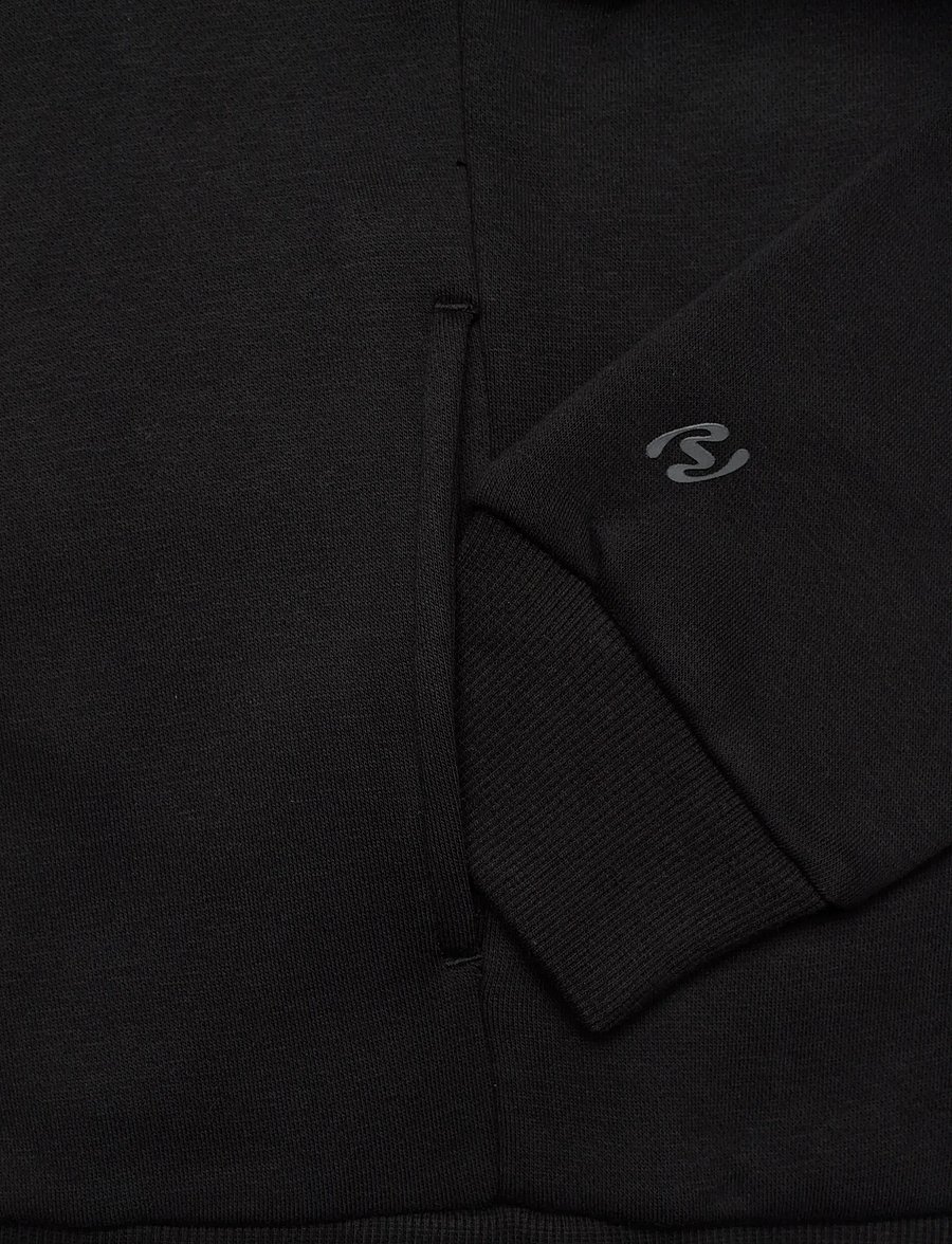 HOLZWEILER - W Regular Zip Hoodie - kapuutsiga dressipluusid - black - 3