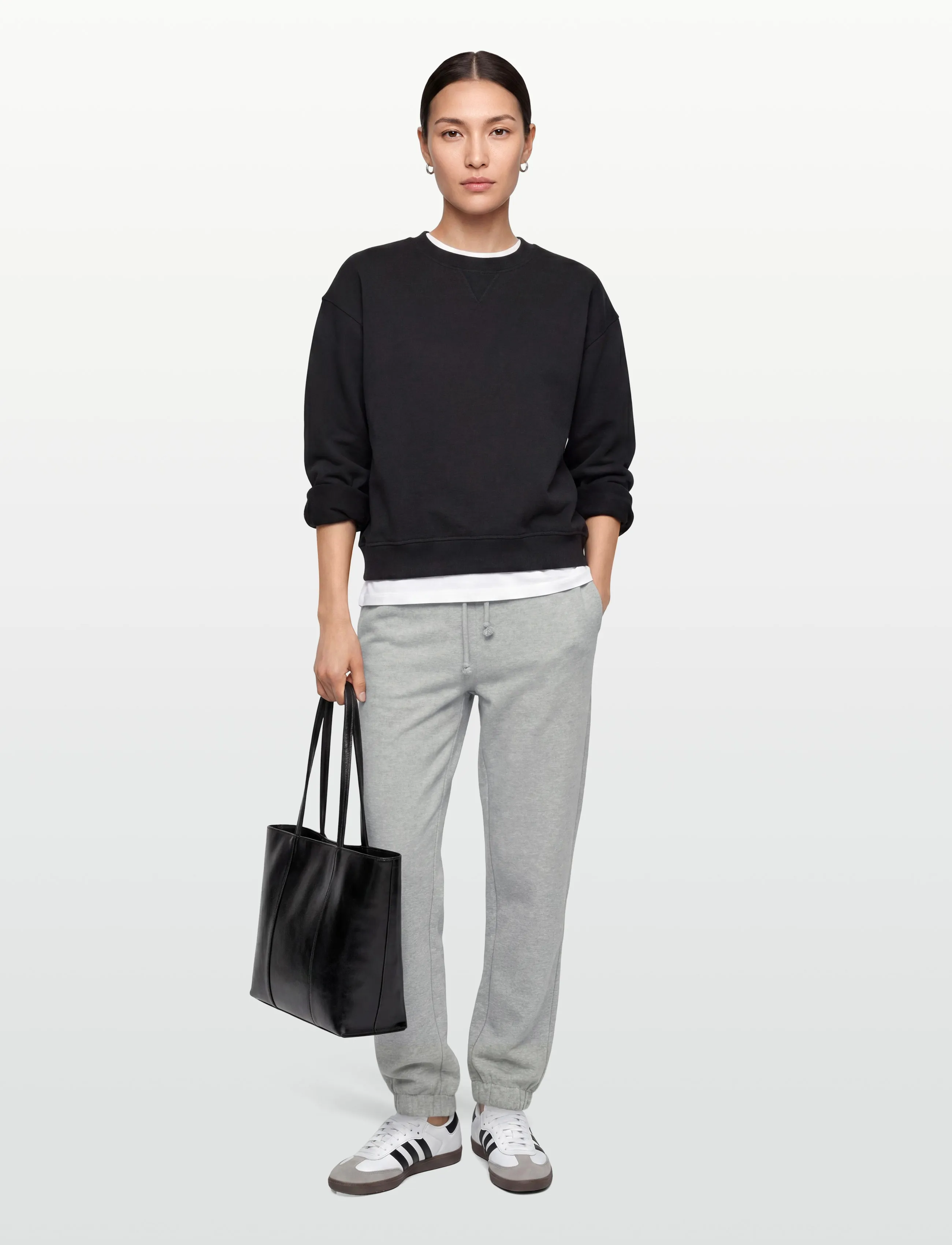 HOLZWEILER - W Regular Trouser - premium styles - grey mix - 0