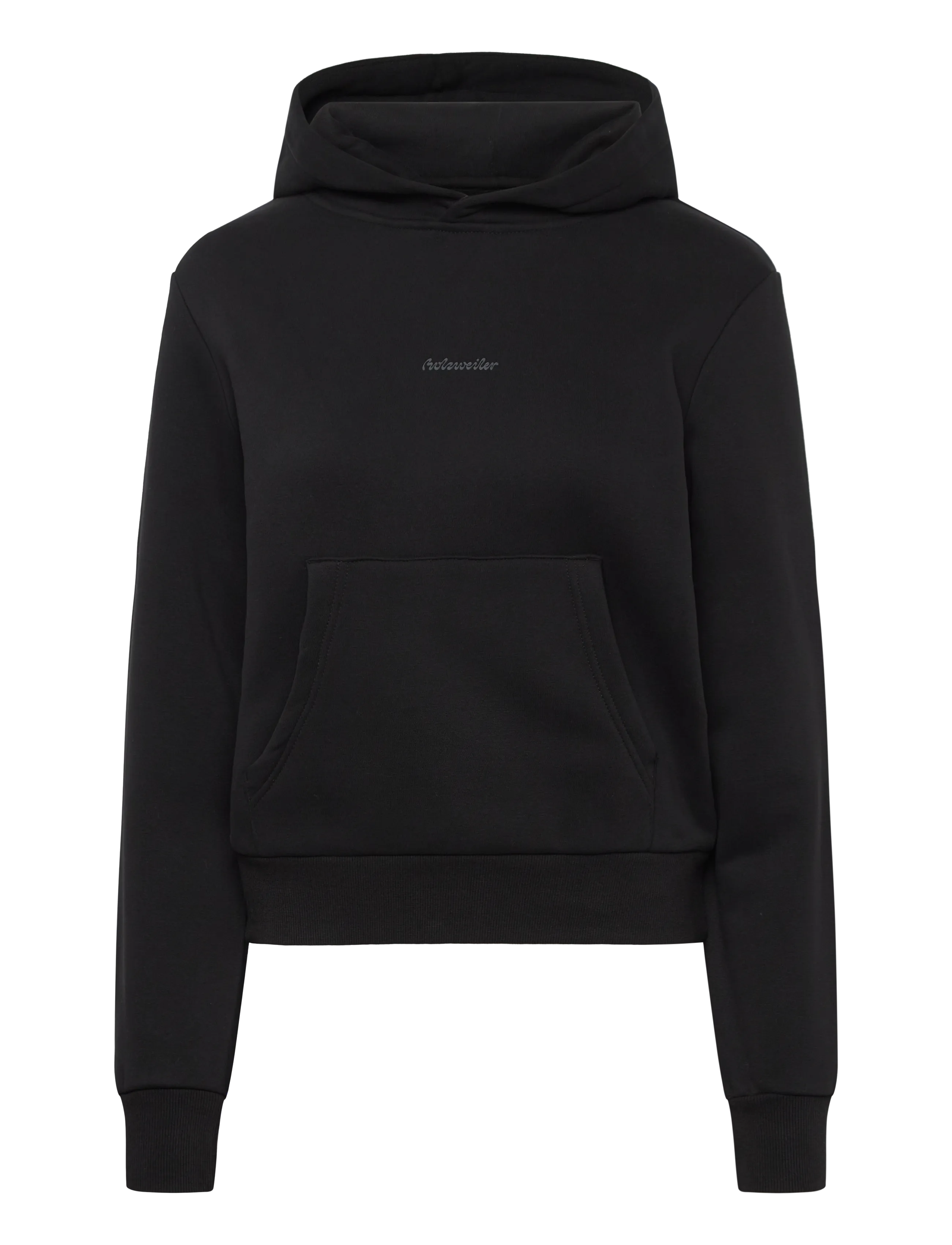 HOLZWEILER W Regular Hoodie - Clothing - BLACK / black