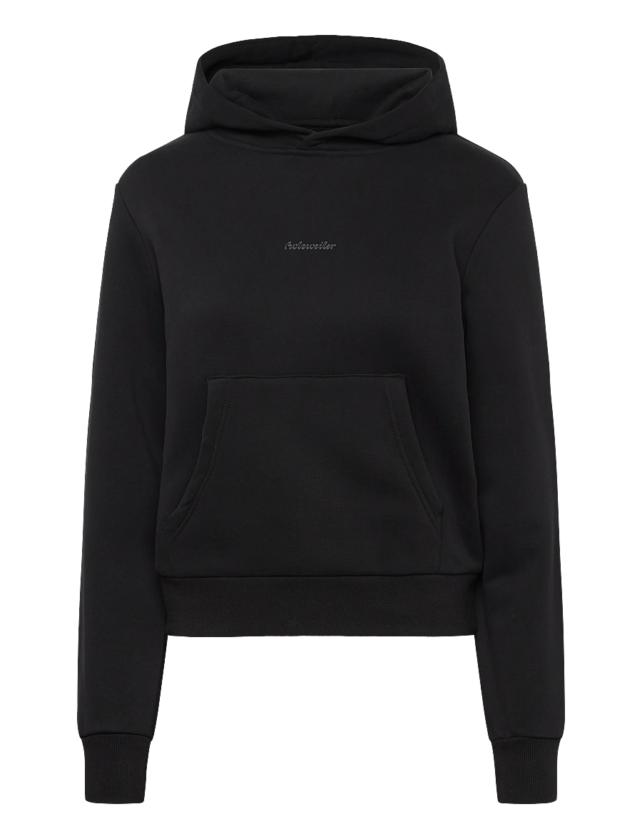 HOLZWEILER - W Regular Hoodie - hættetrøjer - black - 0