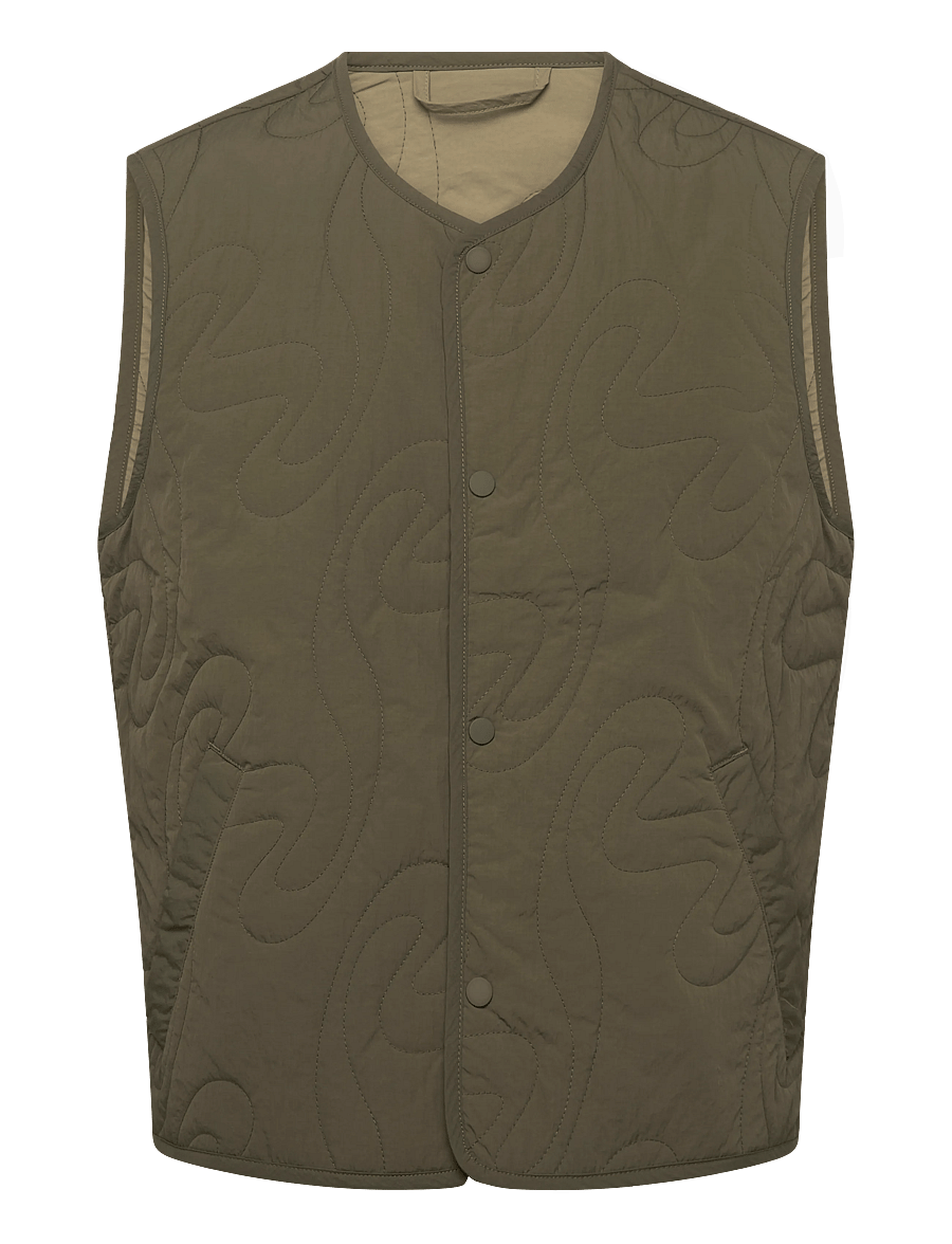 HOLZWEILER - M. Light Padded Vest - västar - green - 0