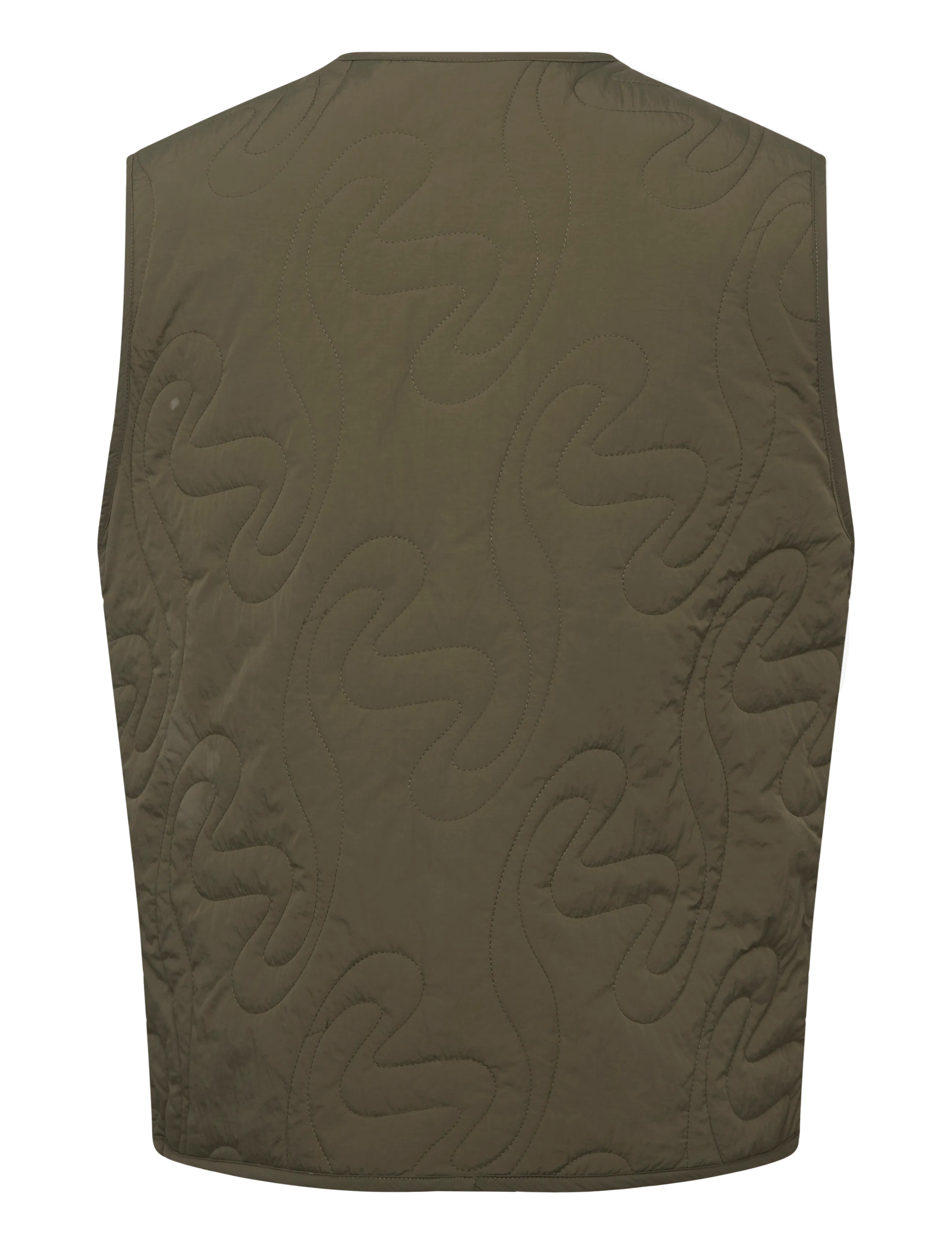 HOLZWEILER - M. Light Padded Vest - kamizelki - green - 1
