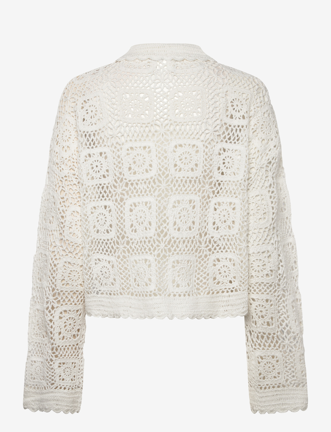 HOLZWEILER - Rosie Crochet Cardigan - kardiganid - white - 1