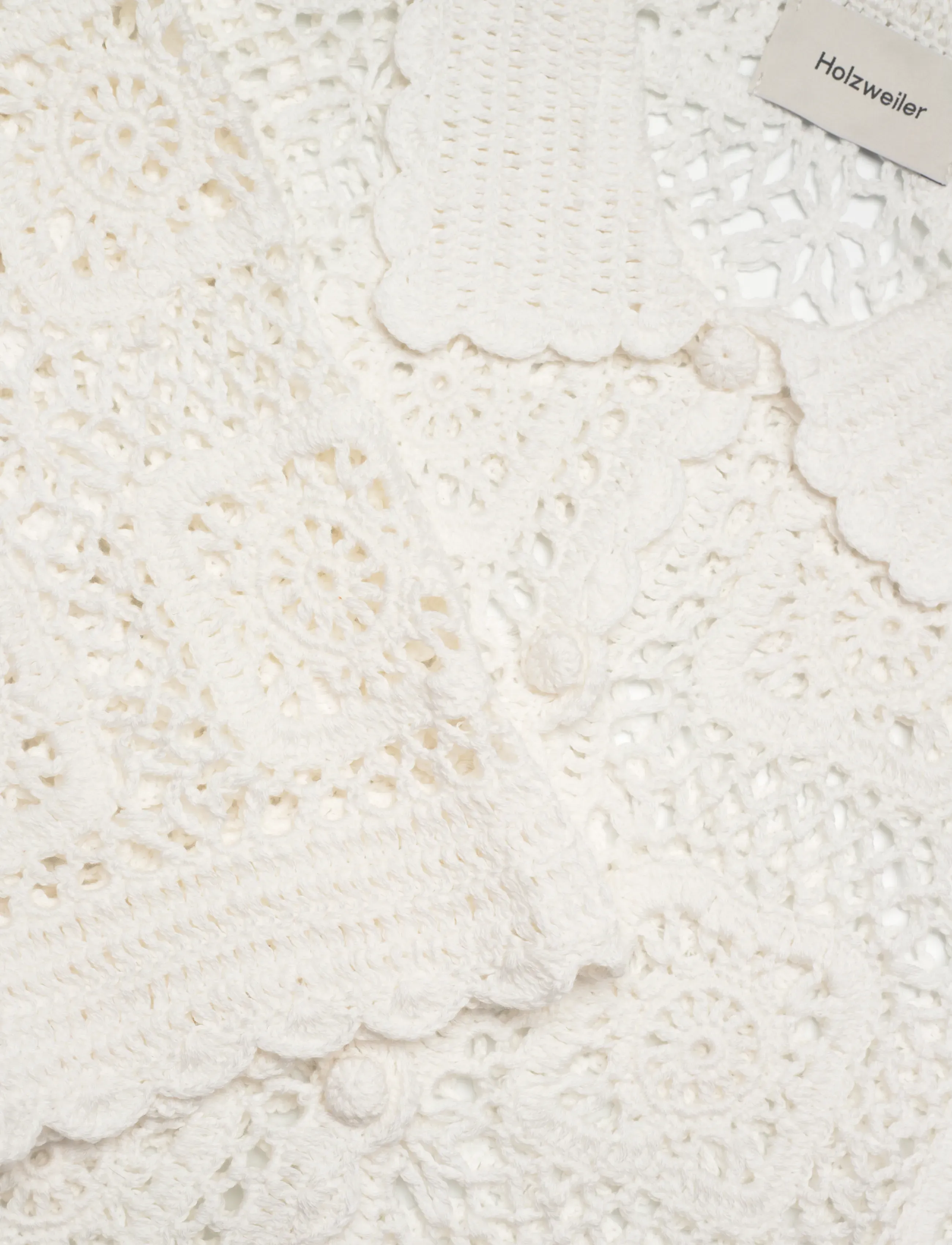 HOLZWEILER - Rosie Crochet Cardigan - strickjacken - white - 2