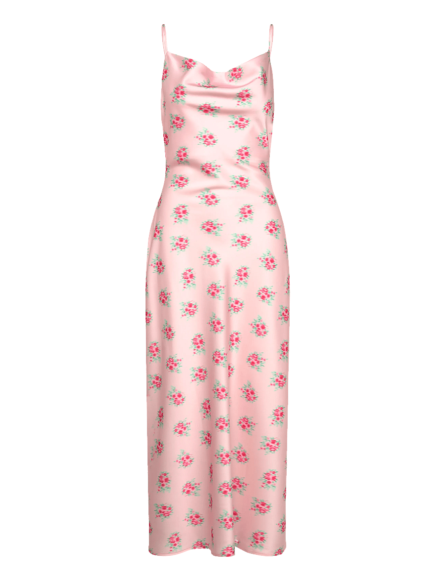 HOLZWEILER - Eila Print Dress - maxikjoler - lt. pink mix - 1