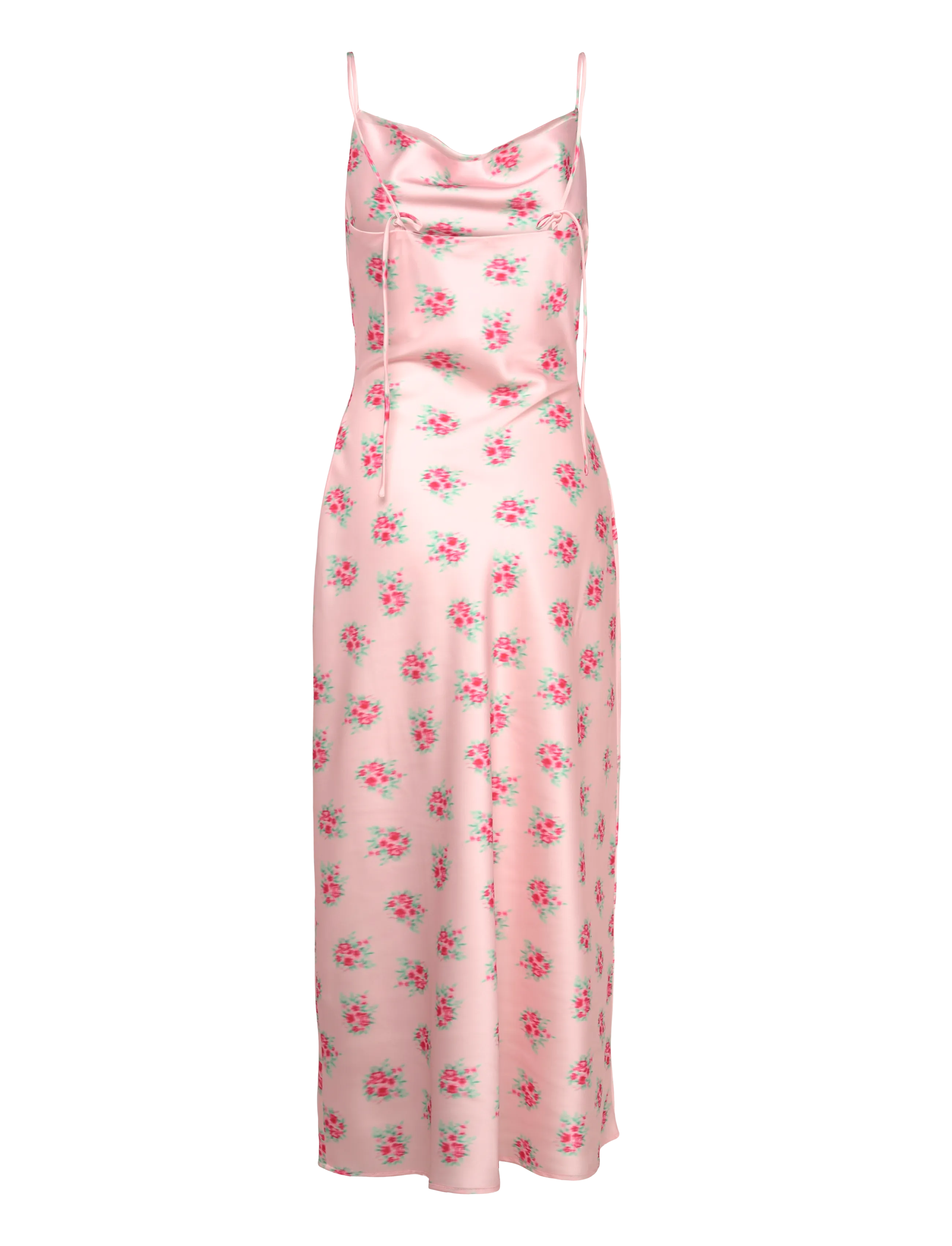 HOLZWEILER - Eila Print Dress - maxi dresses - lt. pink mix - 2