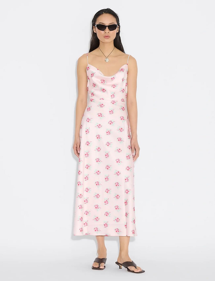 HOLZWEILER - Eila Print Dress - maxikjoler - lt. pink mix - 0