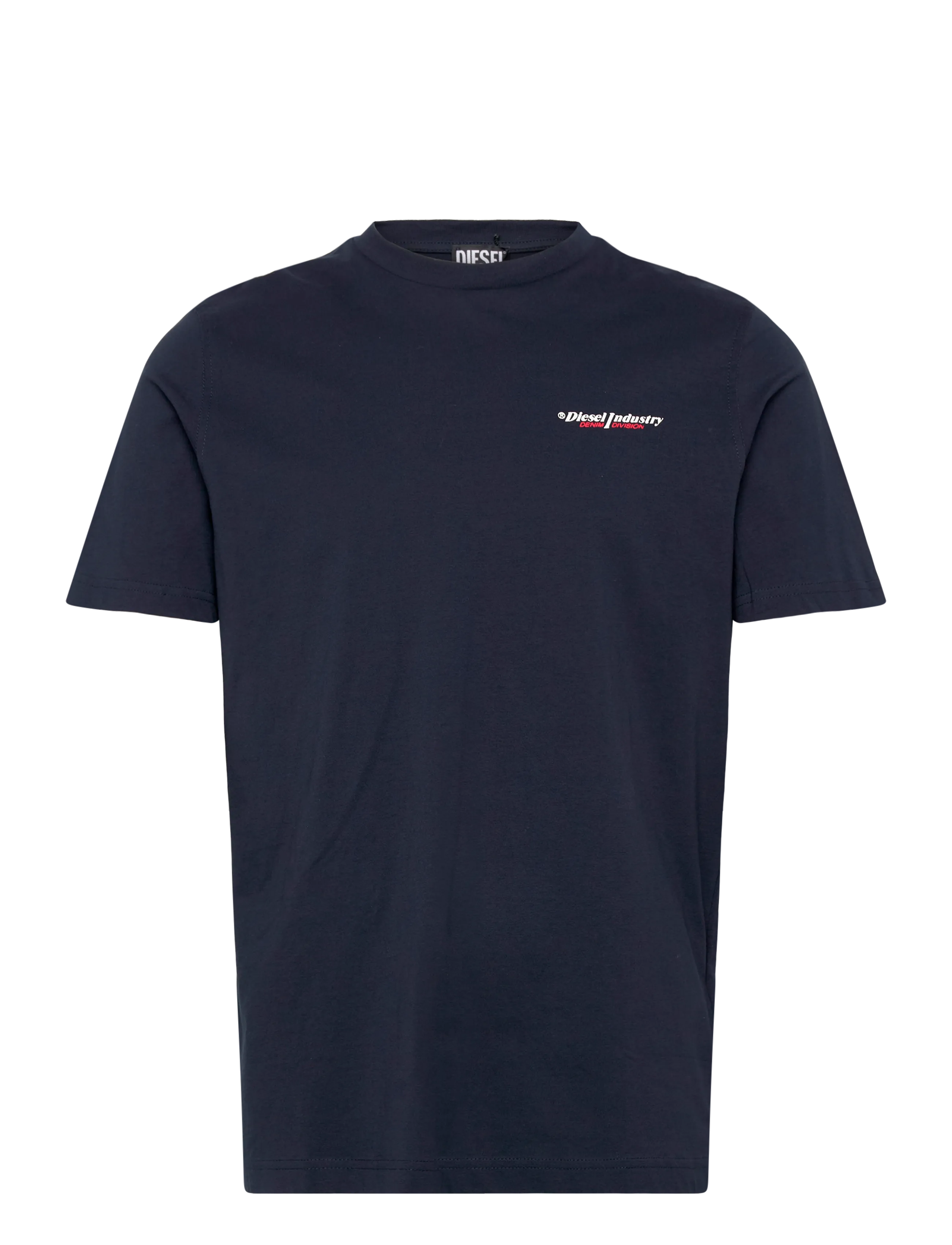 HOLZWEILER Tucker Embroidery Tee, S, T-shirts, Marineblau - Short-sleeved, Männerswear