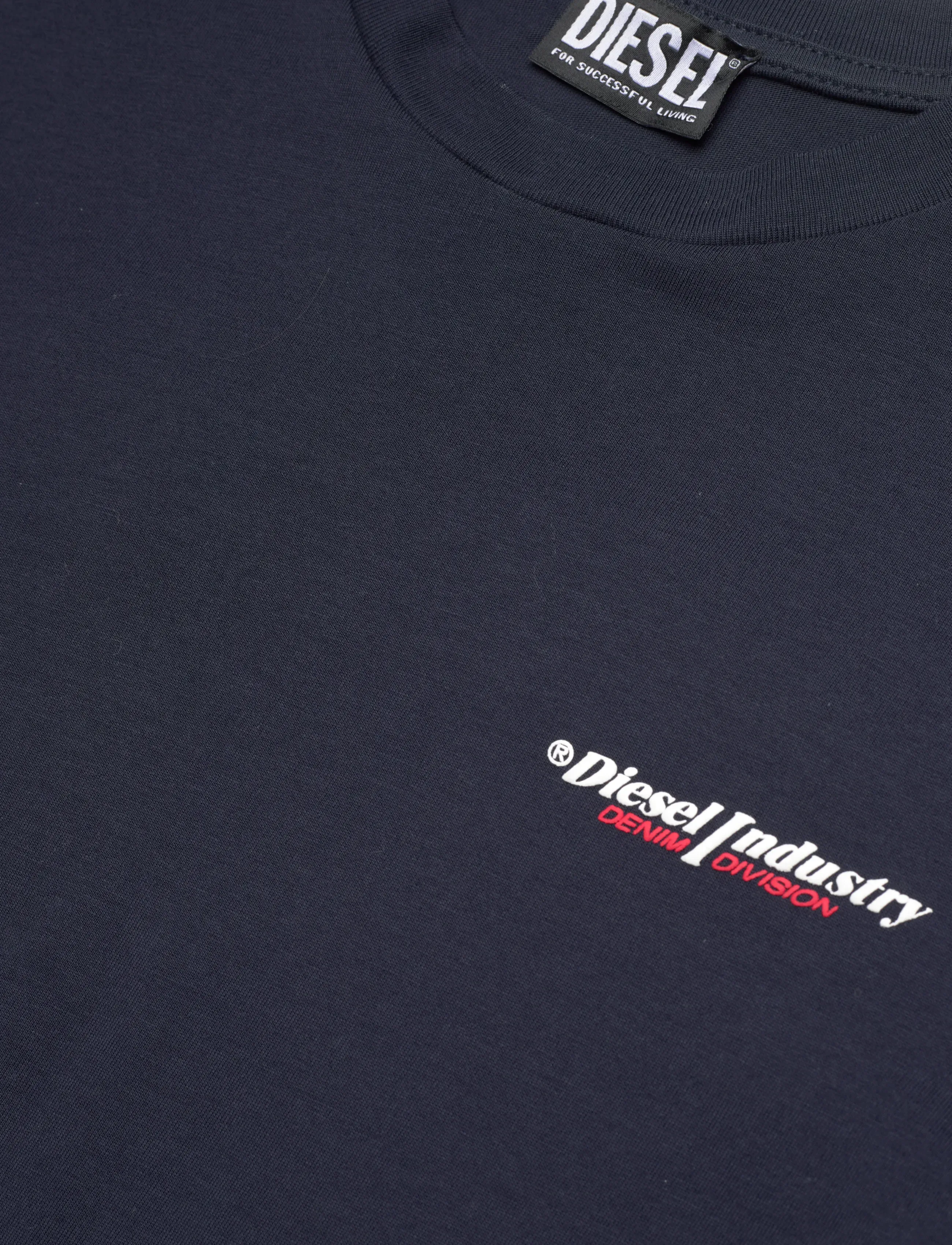 HOLZWEILER - Tucker Embroidery Tee - kortærmede t-shirts - navy - 2